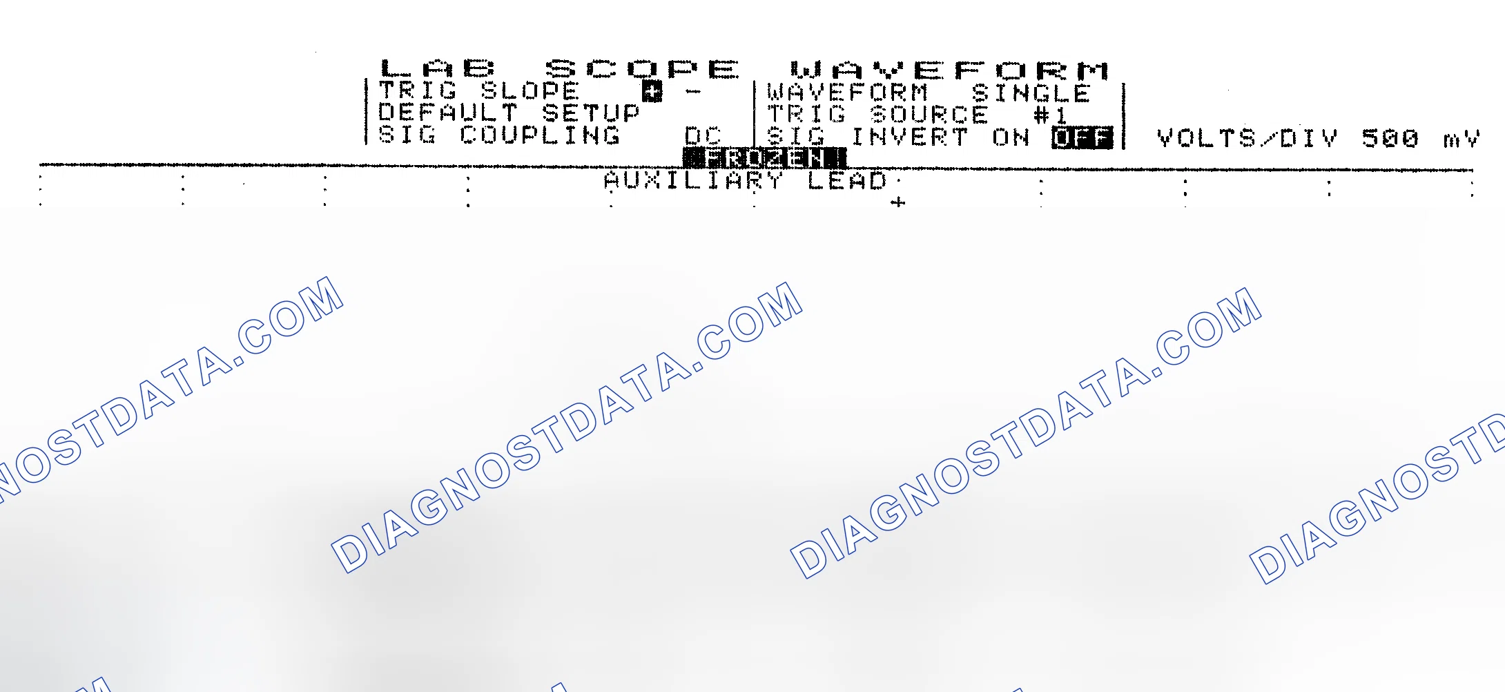 Scheme 10: Single Injector w/Excessive Current Flow - Current Pattern