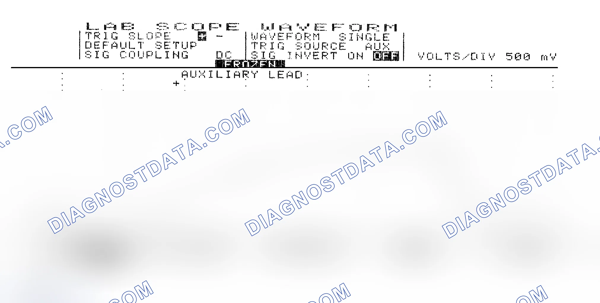 Scheme 14: Single Injector w/Excessive Current Flow - Current Pattern