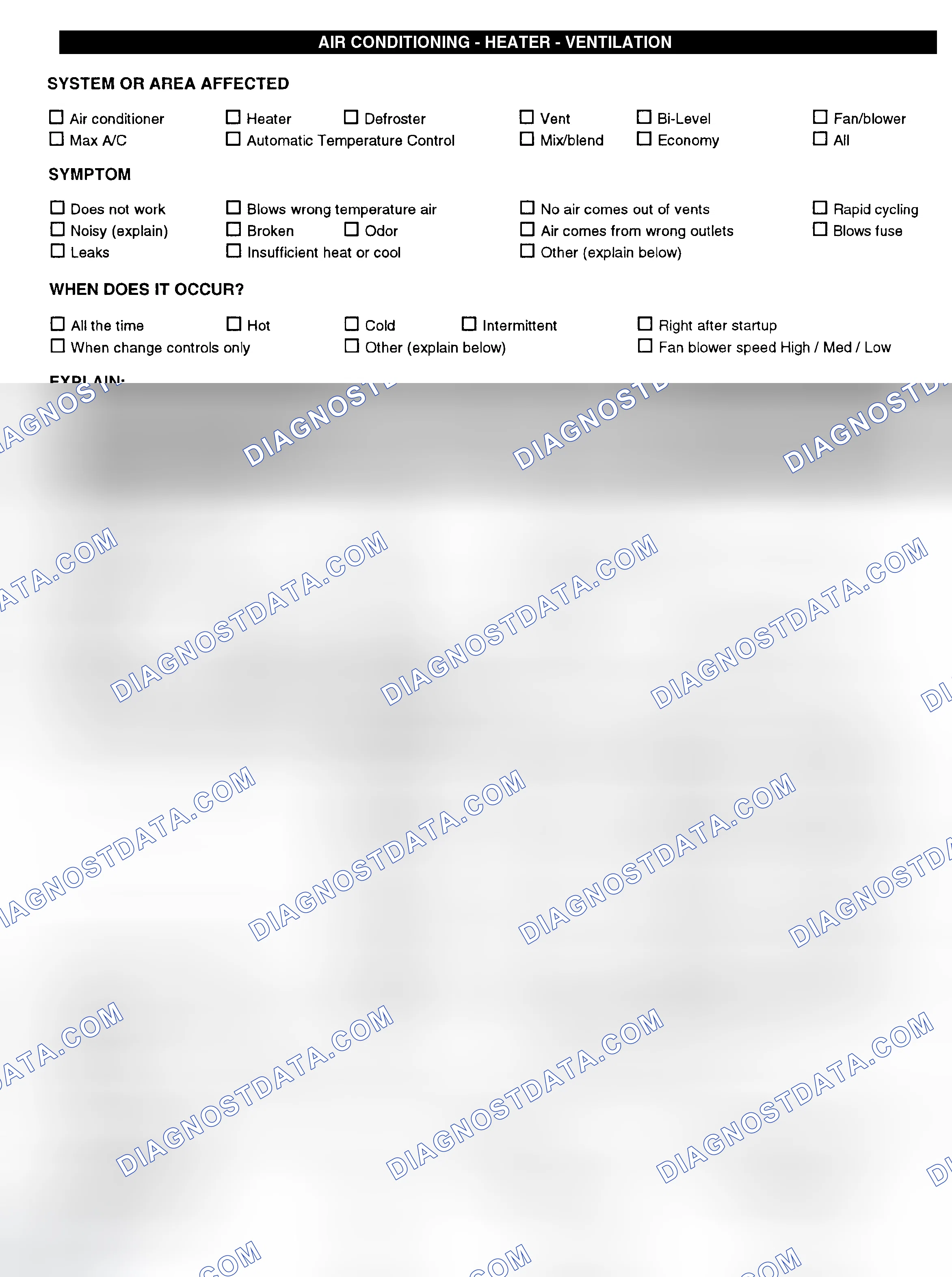Scheme 4: Symptom Check List - Page 3