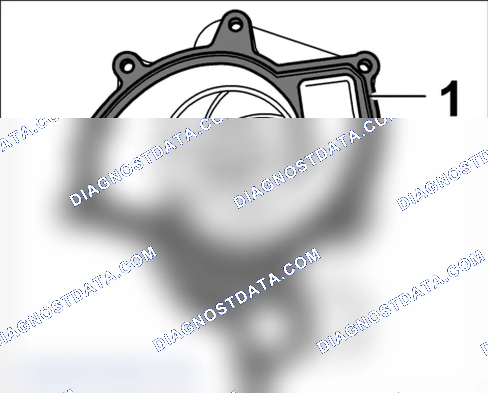 Scheme 29: Installing coolant pump