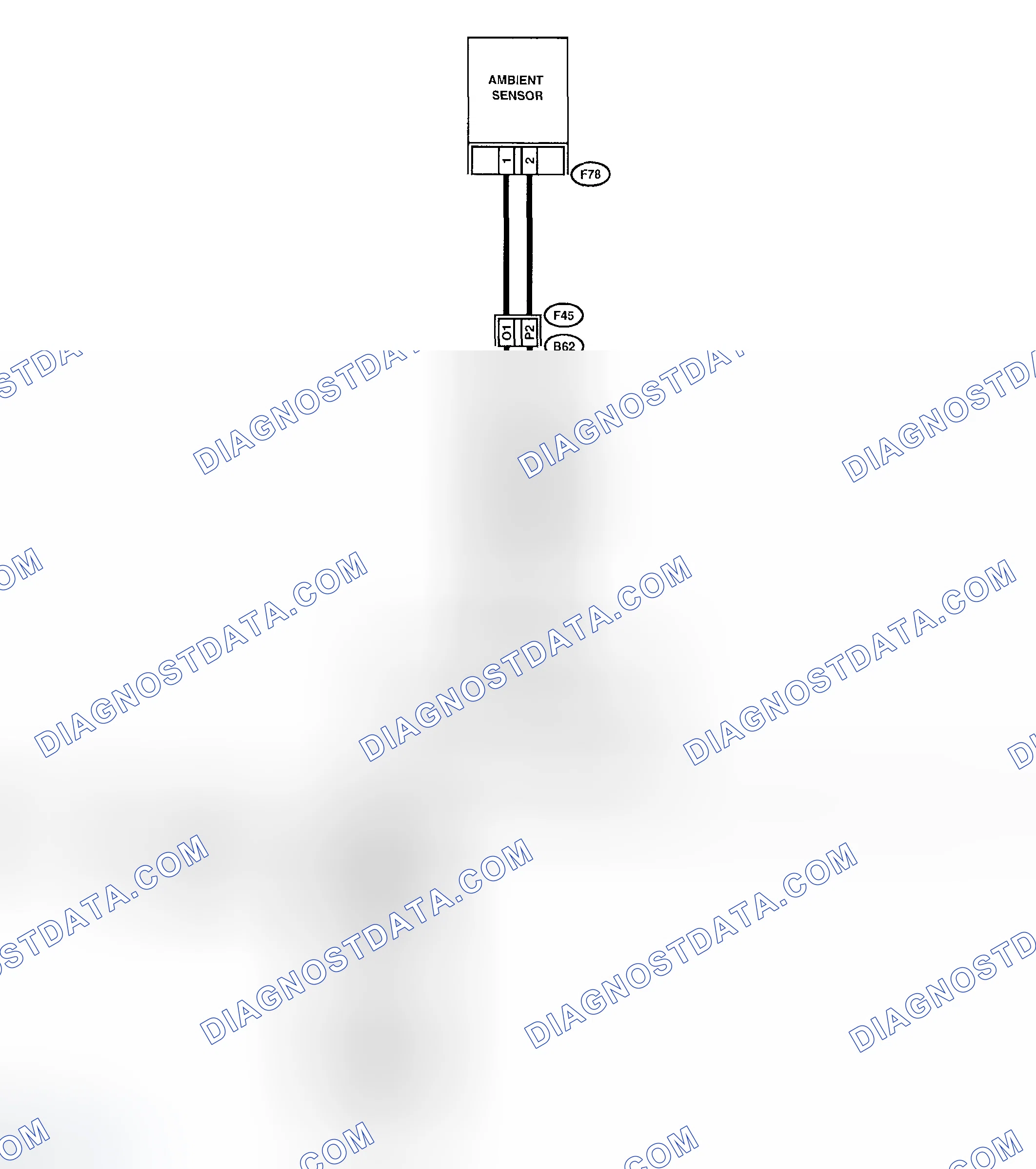 Scheme 40: Wiring Diagram - Trouble Code 21 Or -21 (Ambient Sensor)