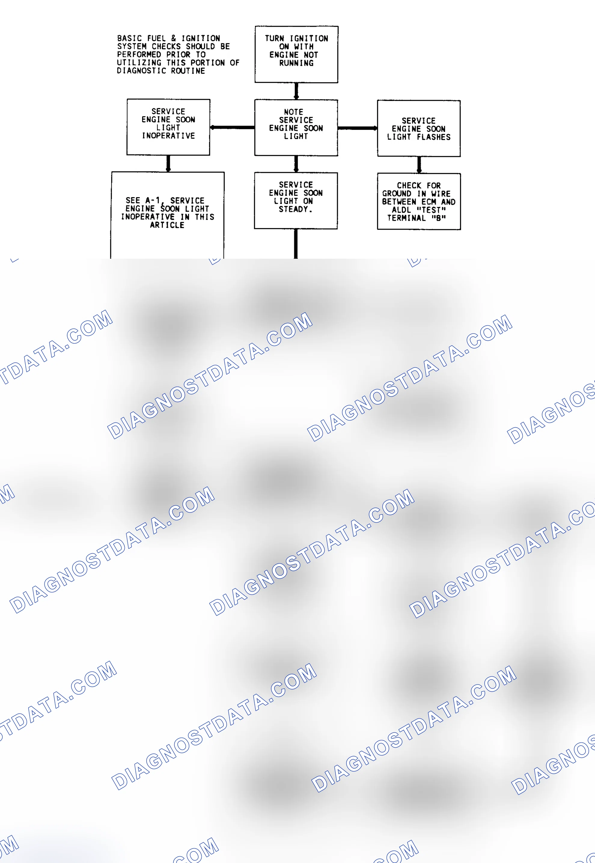 Scheme 40: Diagnostic Circuit Check & Work Flow