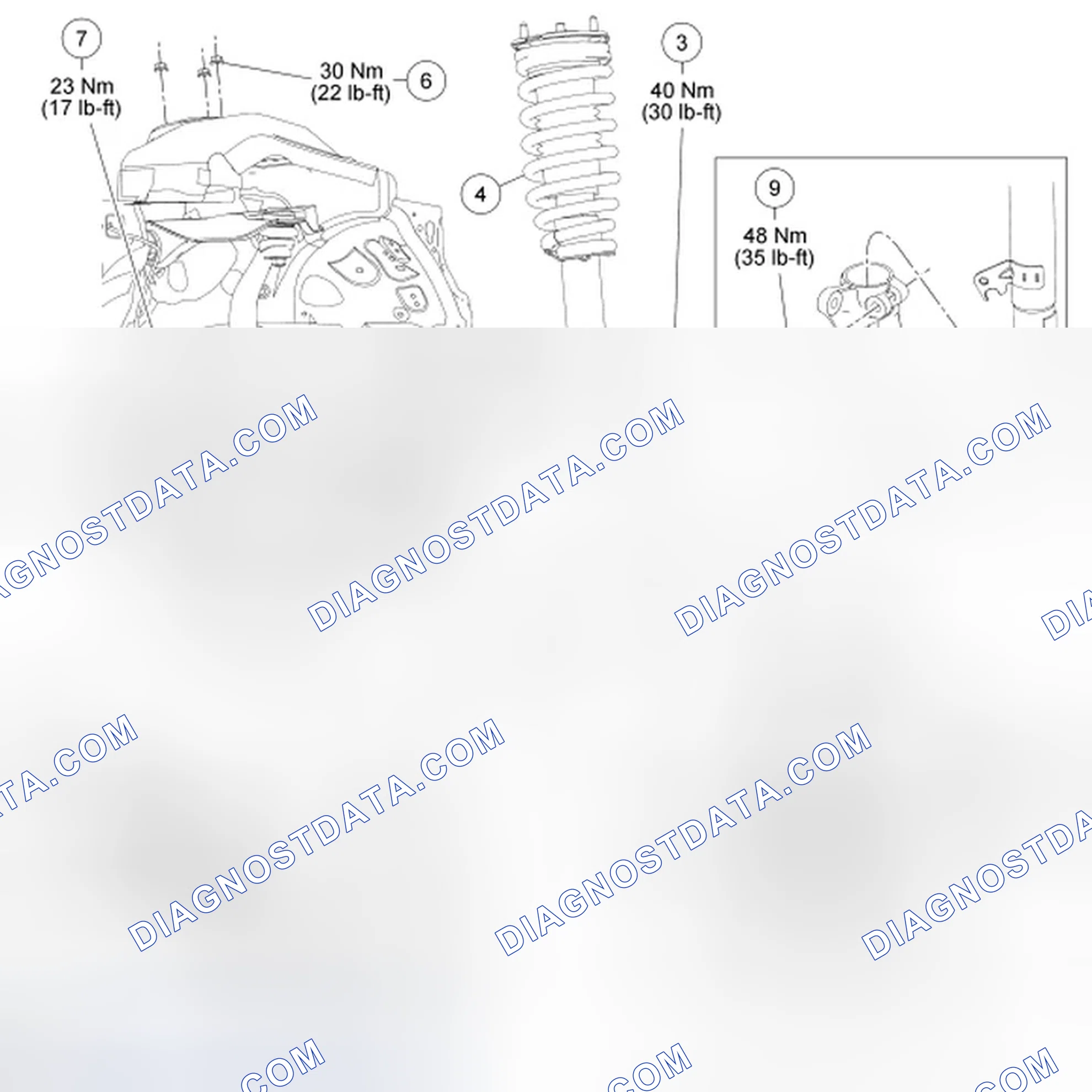 Scheme 9: Shock Absorber and Spring Assembly