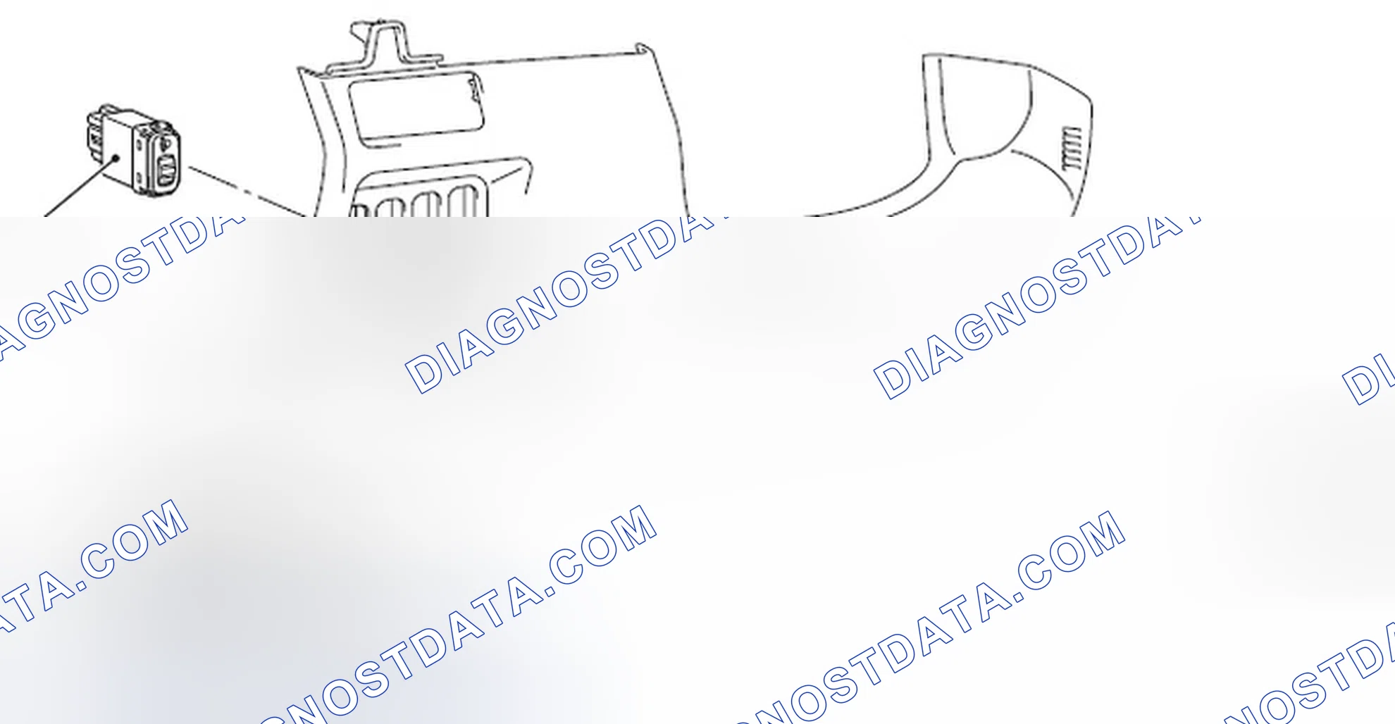Scheme 56: HEADLIGHT LEVELING SWITCH REMOVAL AND INSTALLATION