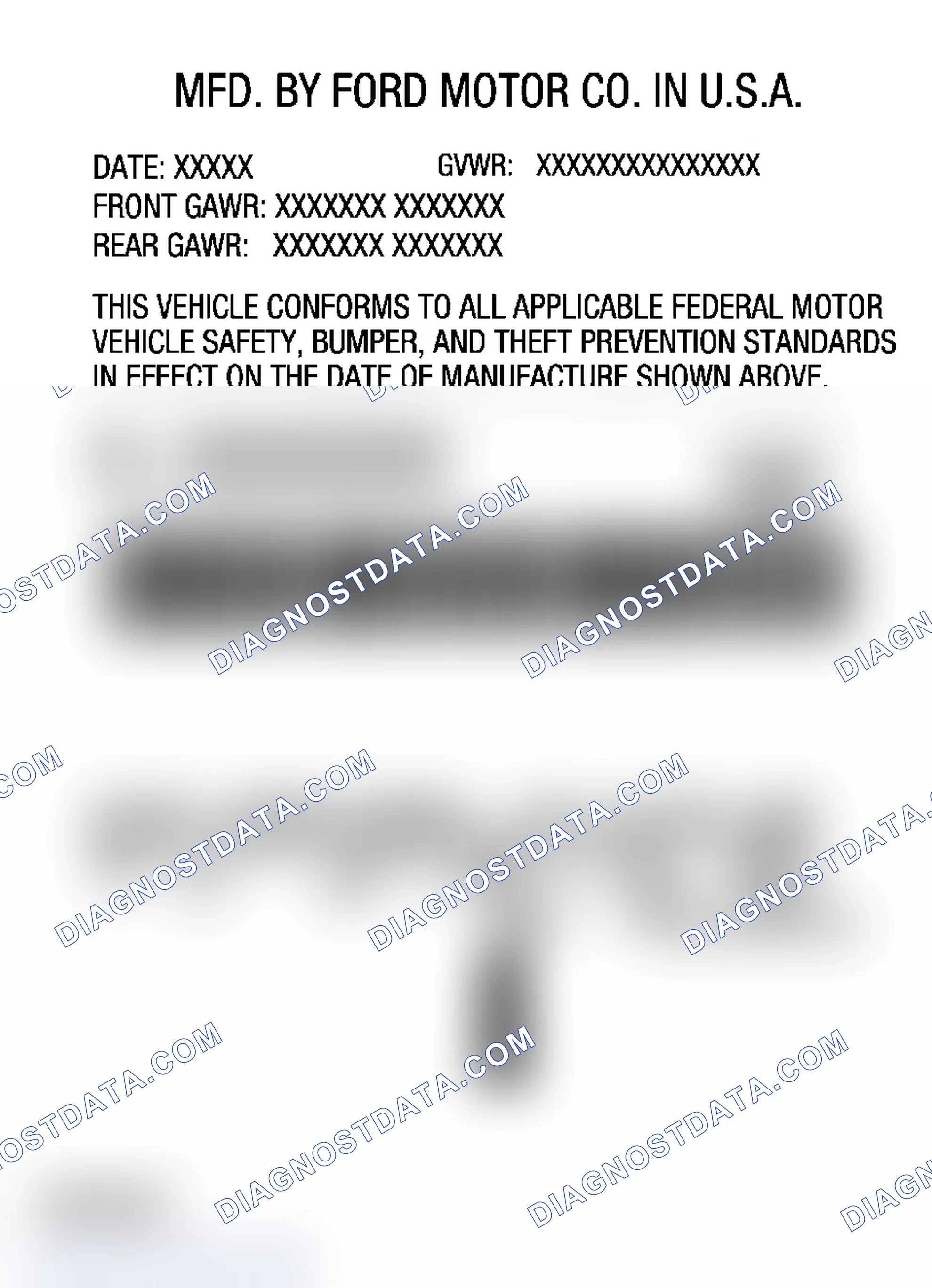 Scheme 28: Axle Codes - Ford Five Hundred, Mercury Montego
