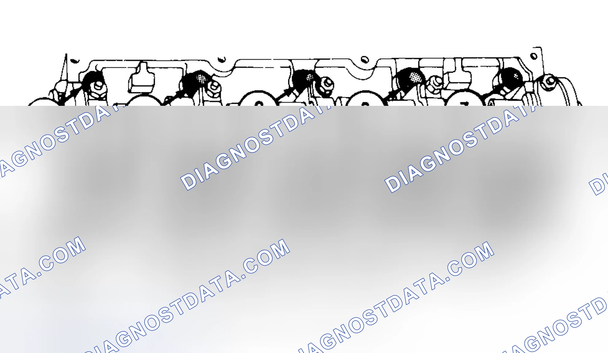 Scheme 7: Typical Cylinder Head Tightening or Loosening Sequence