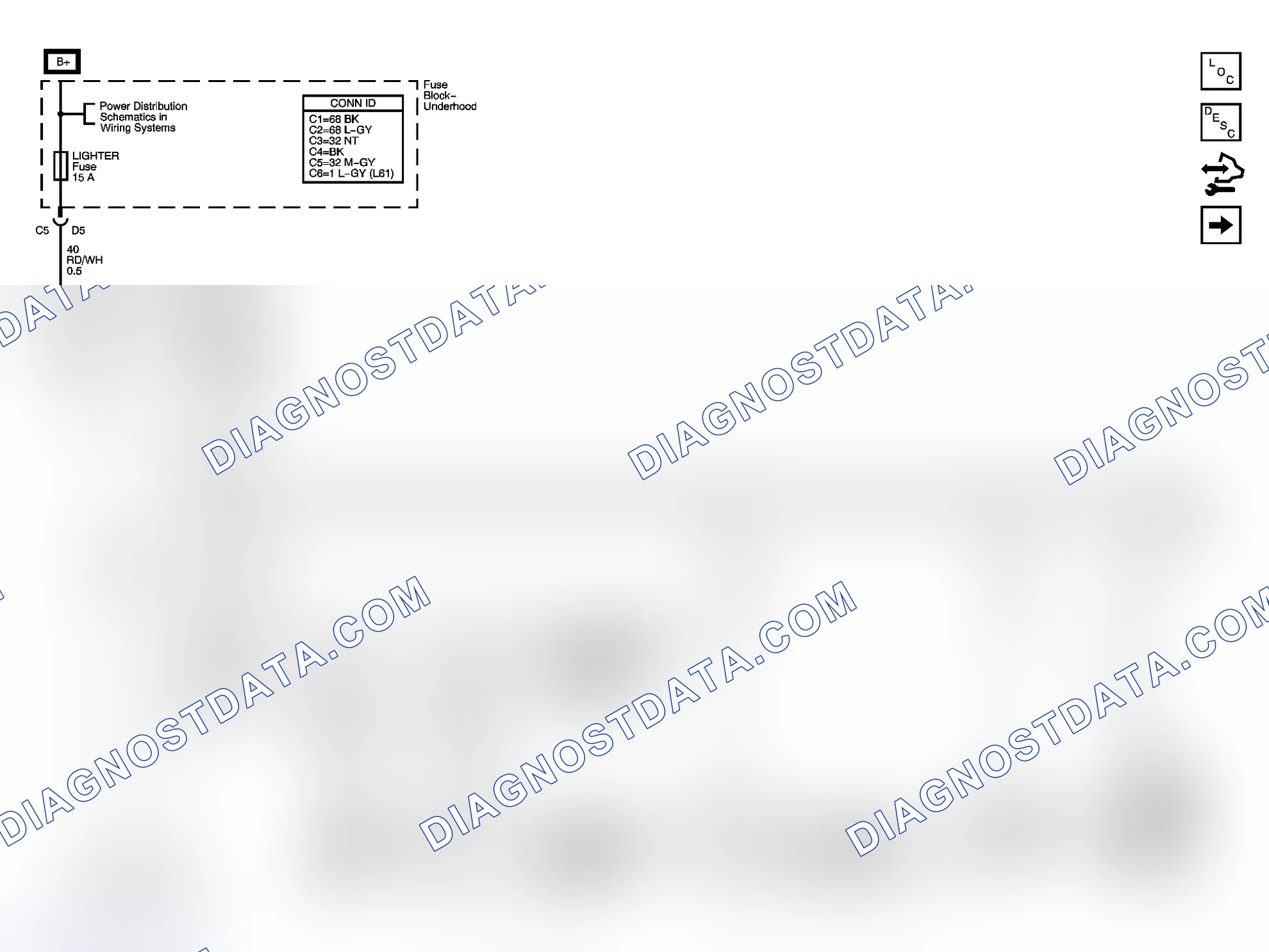 Scheme 7: Data Link Connector (DLC) Schematics