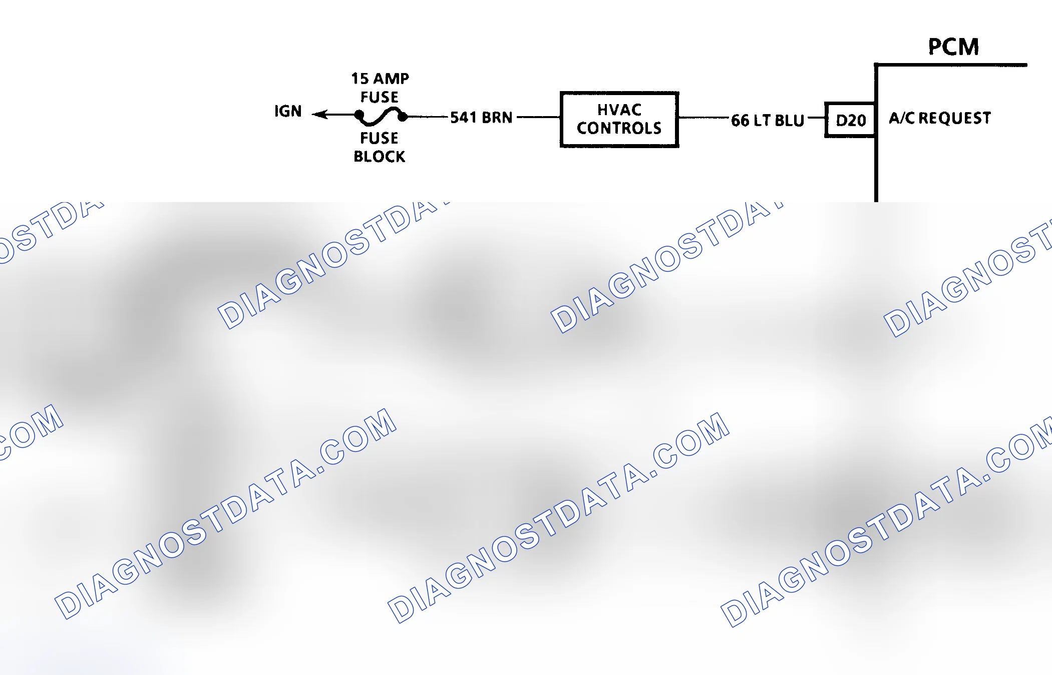 Scheme 98: Code P1530 Schematic (3.4L) A/C Pressure Sensor