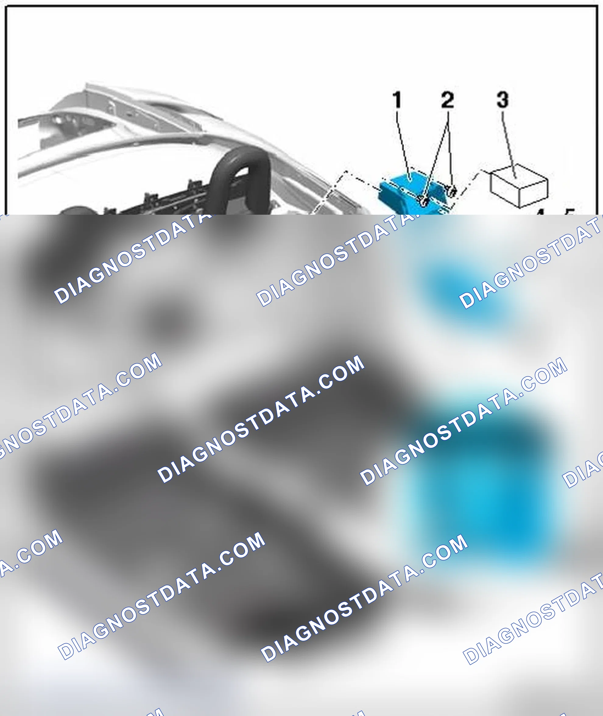 Scheme 38: CENTER STORAGE COMPARTMENT ASSEMBLY OVERVIEW