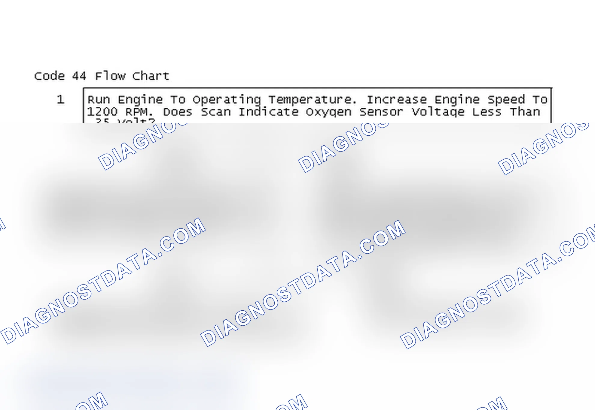 Scheme 230: Code 44 Flow Chart