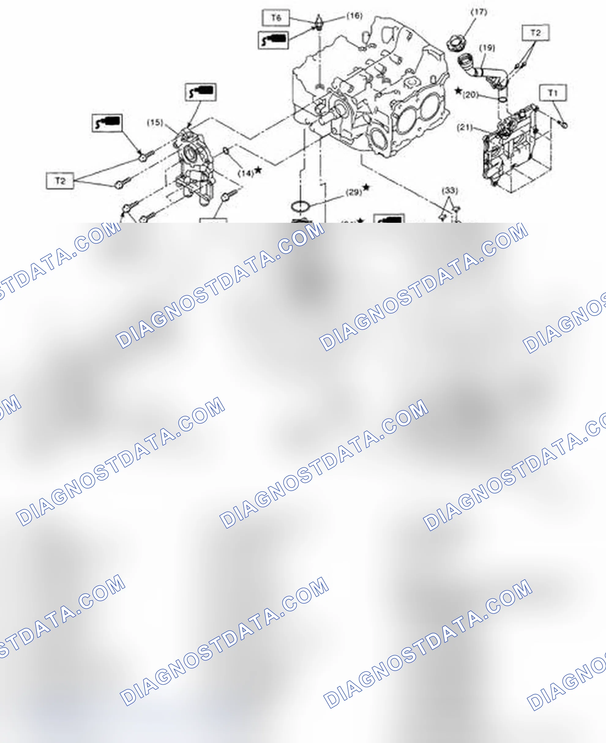 Scheme 54: Exploded View Of Engine Oil Component