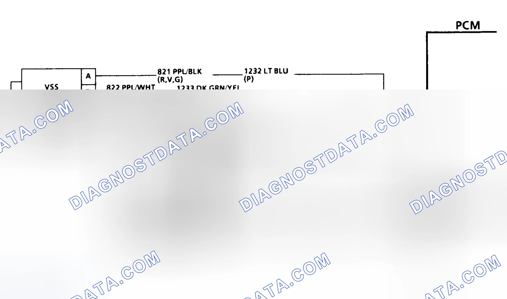 Scheme 95: Code 24 Schematic (2WD W/4L80-E Trans. Except C & K Series) Vehicle Speed Sensor