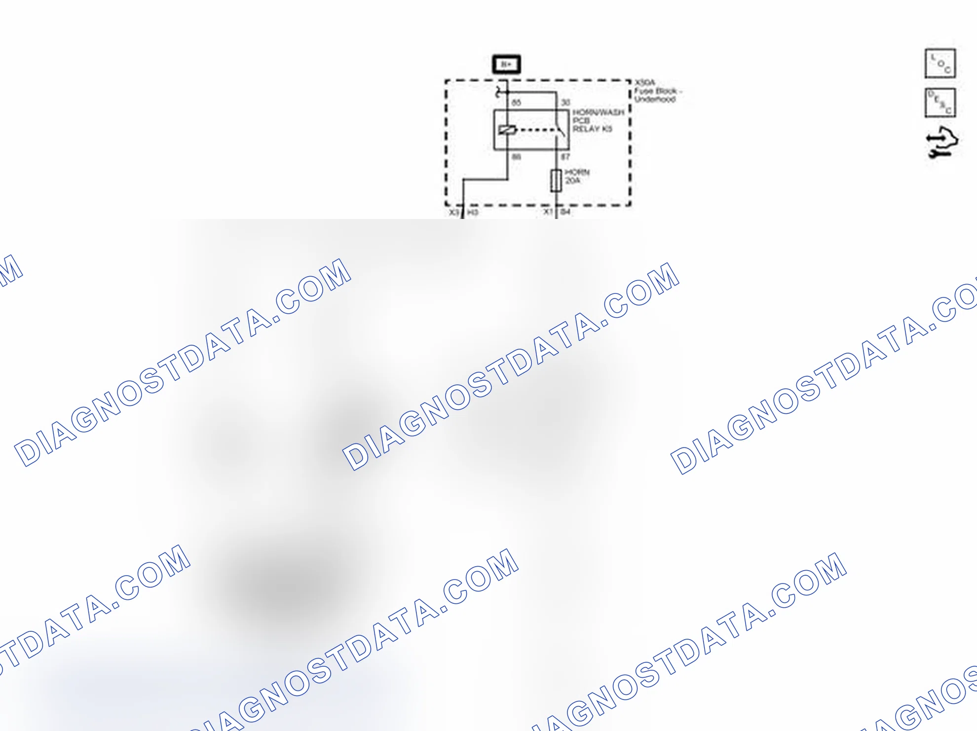 Scheme 1: Horn Wiring Schematics