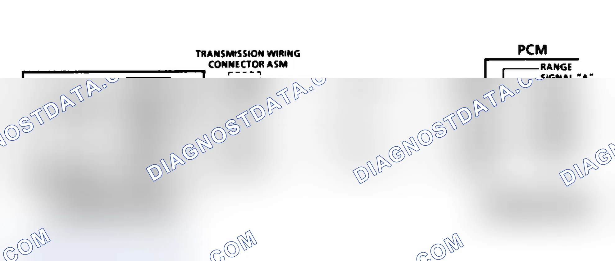 Scheme 282: Code 28 Schematic (4L80-E Transmission (Gasoline) Transmission Range Pressure Switch