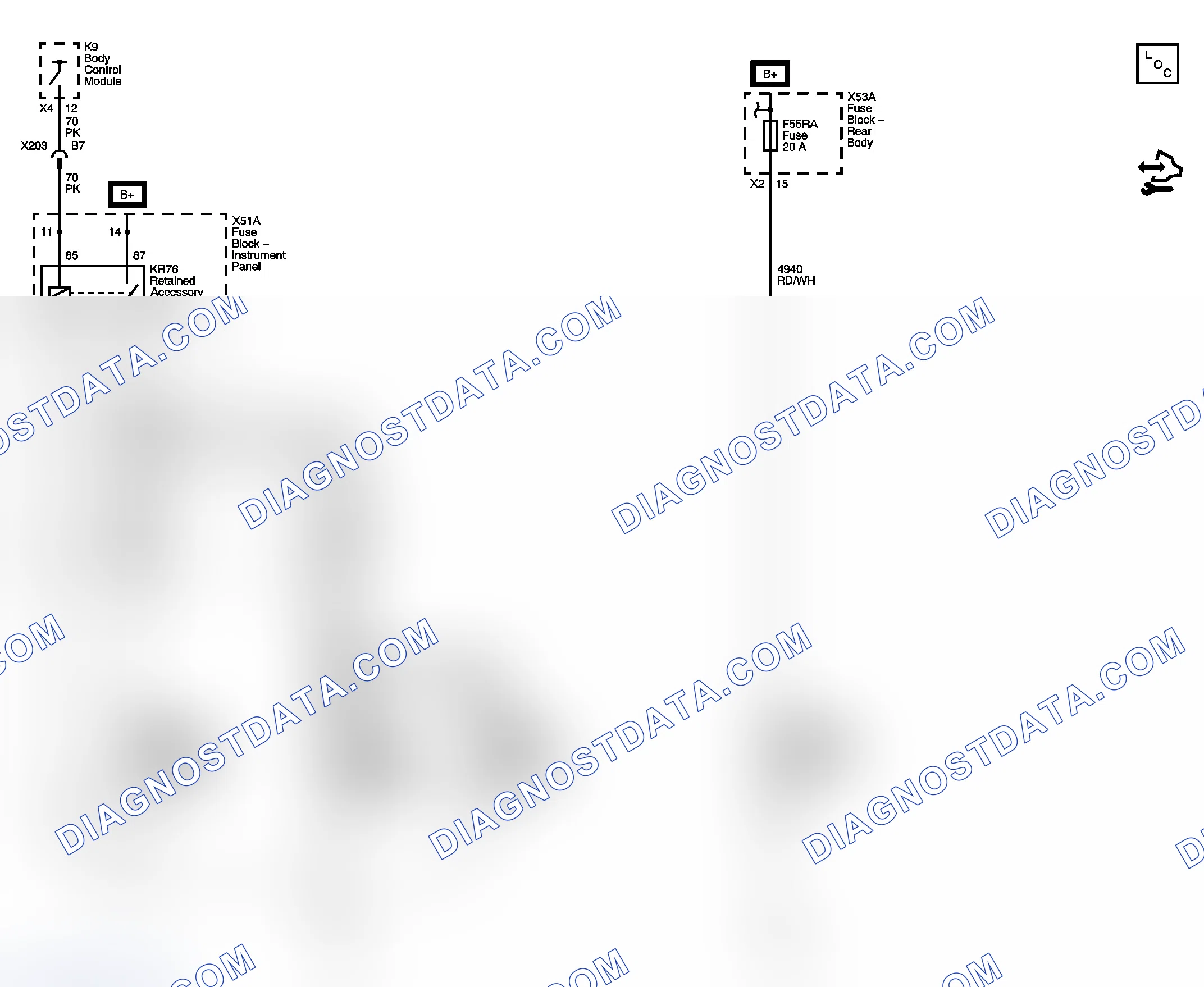 Scheme 215: Cigar Lighter/Power Outlet Schematics