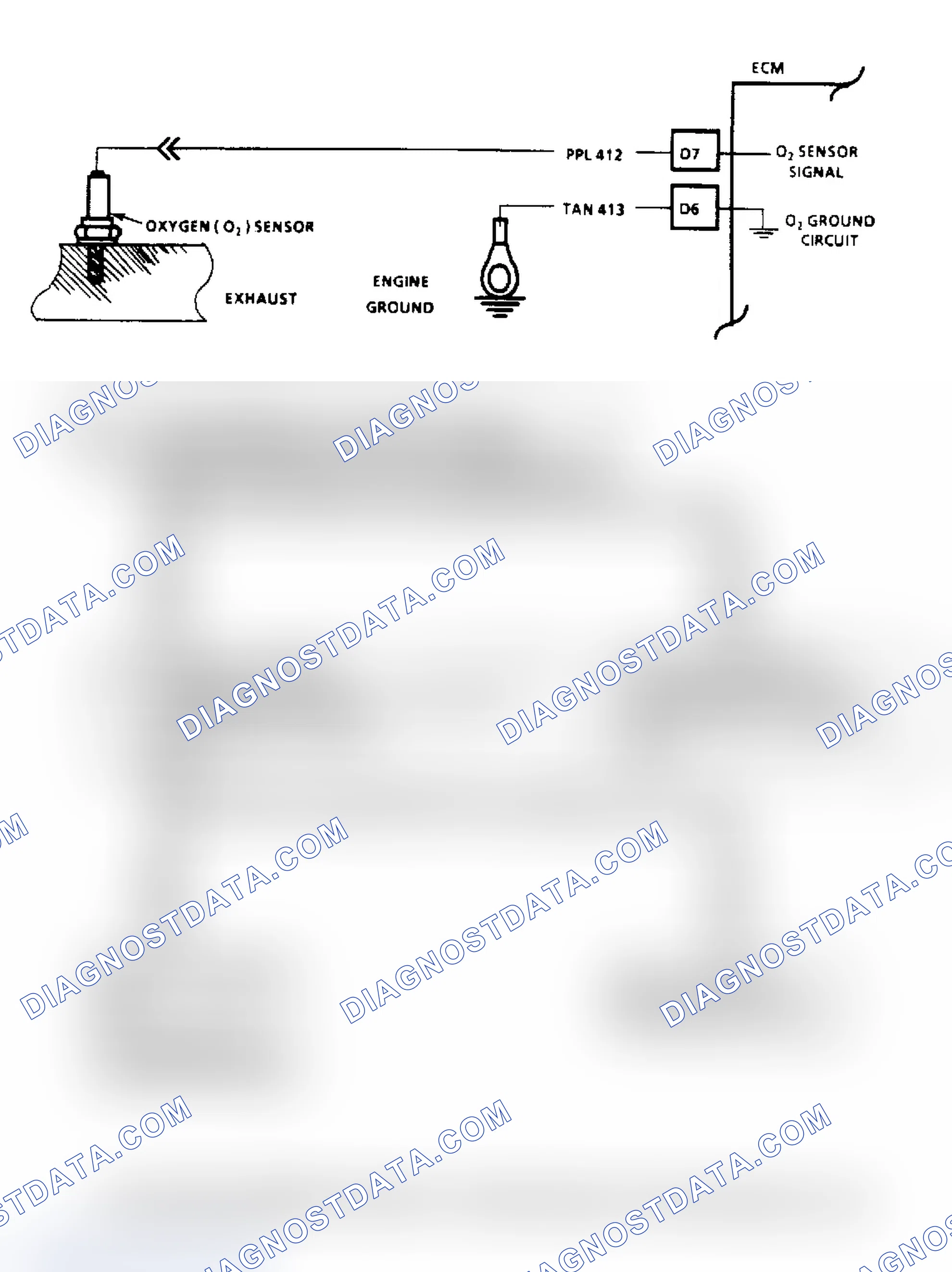 Scheme 98: Code 44, Lean Exhaust Indication Flow Chart & Schematic