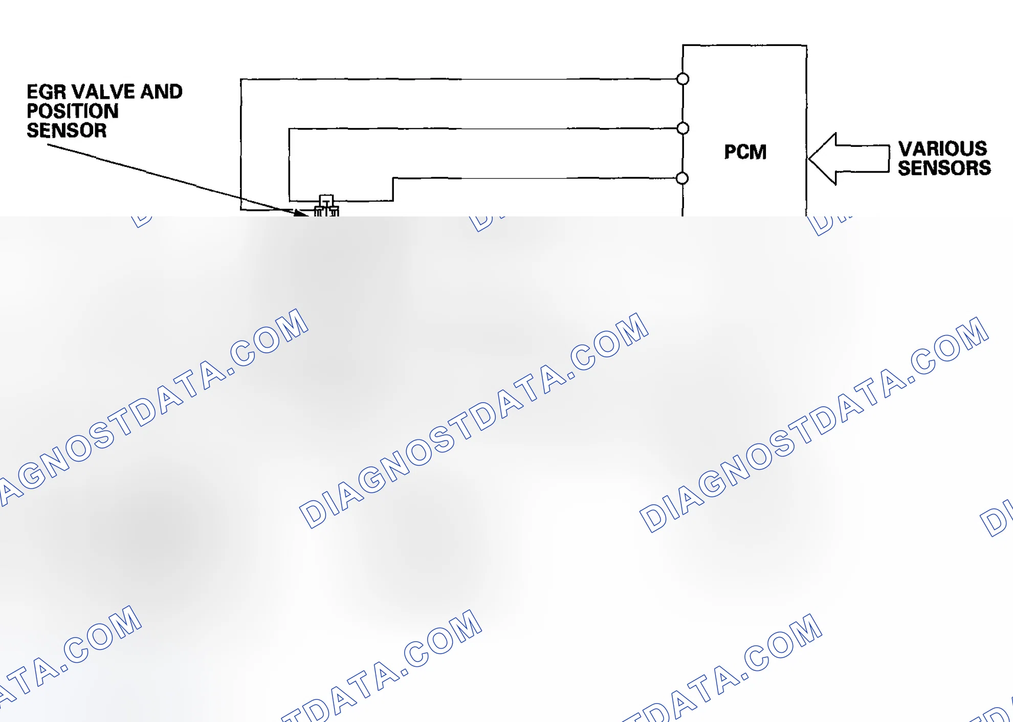 Scheme 58: Exhaust Gas Recirculation (EGR) System Diagram