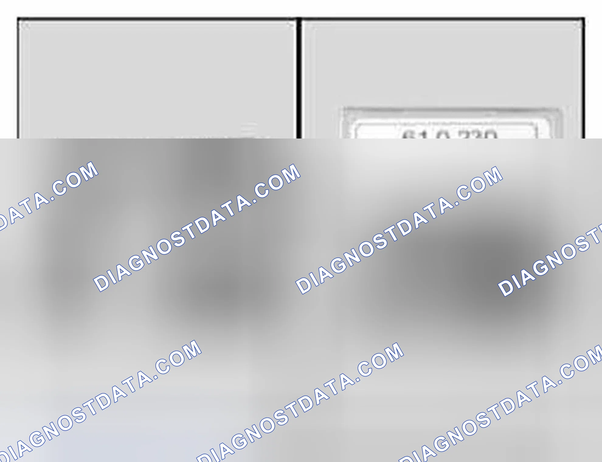 Scheme 230: 61 0 230 Stencil for contacts "DFK 40" and "MAK 8"