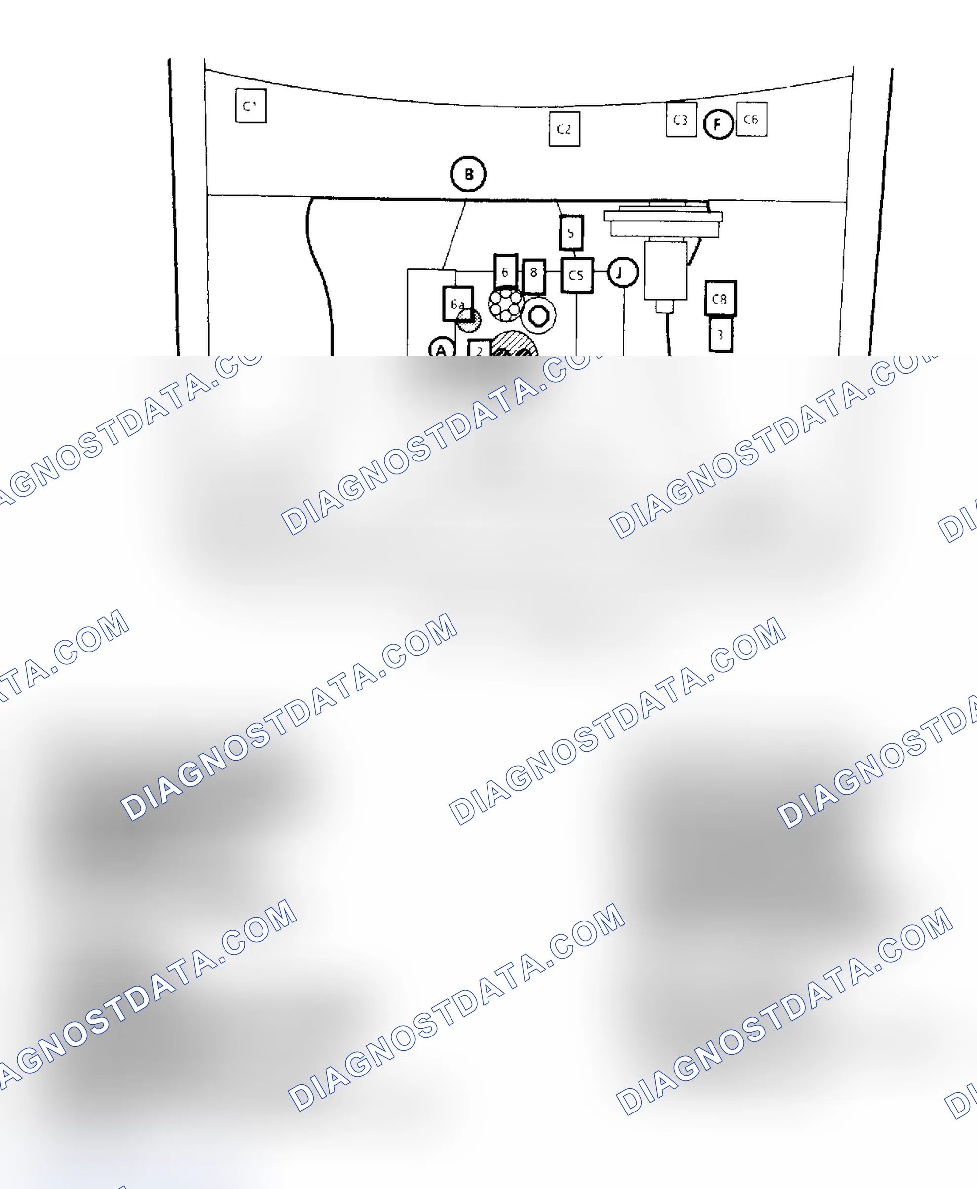 Scheme 50: Component Locations for "S/T" Series 4.3L