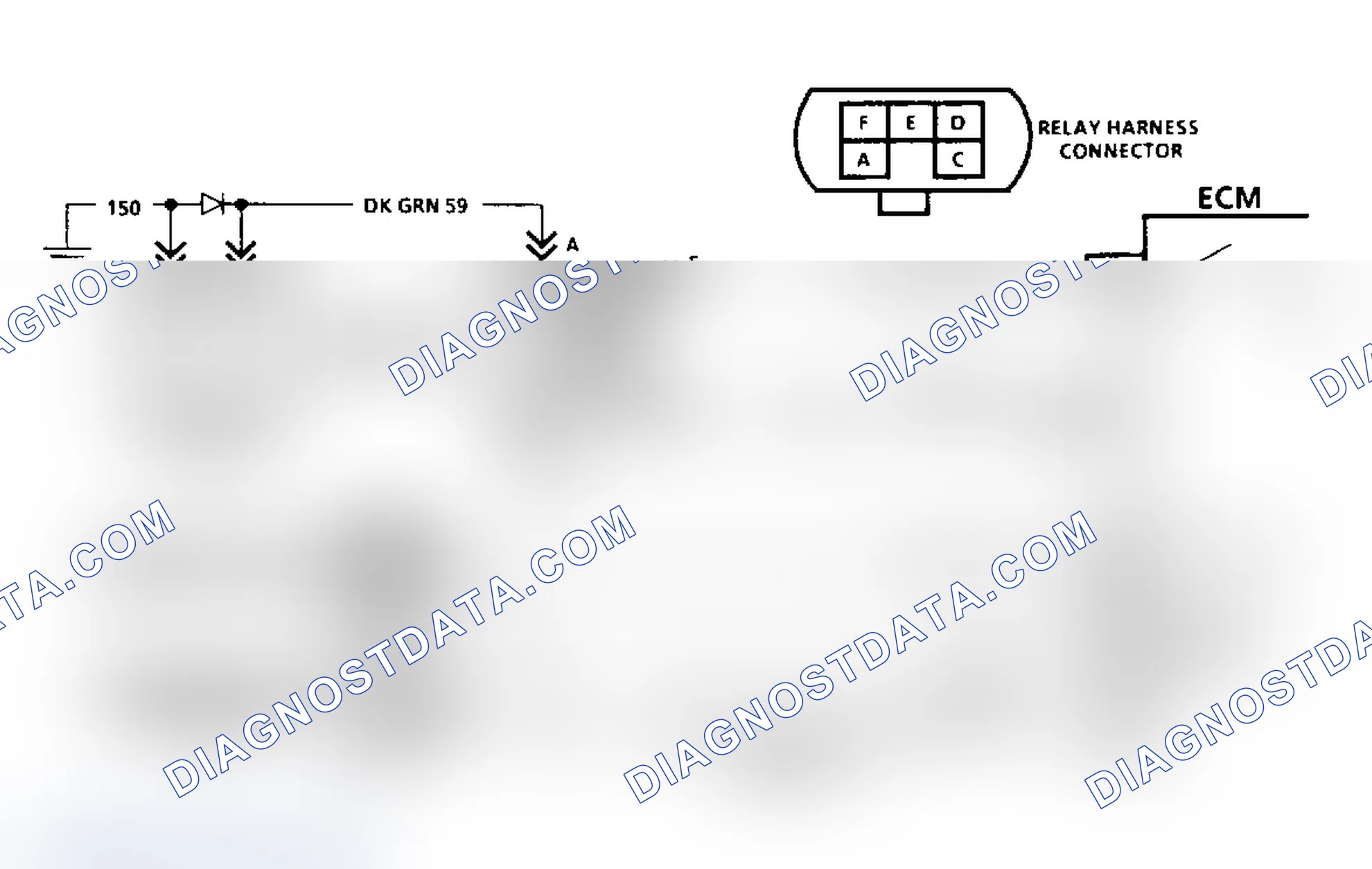 Scheme 274: Chart C10 Schematic, A/C Clutch Control (2.5L A Body)
