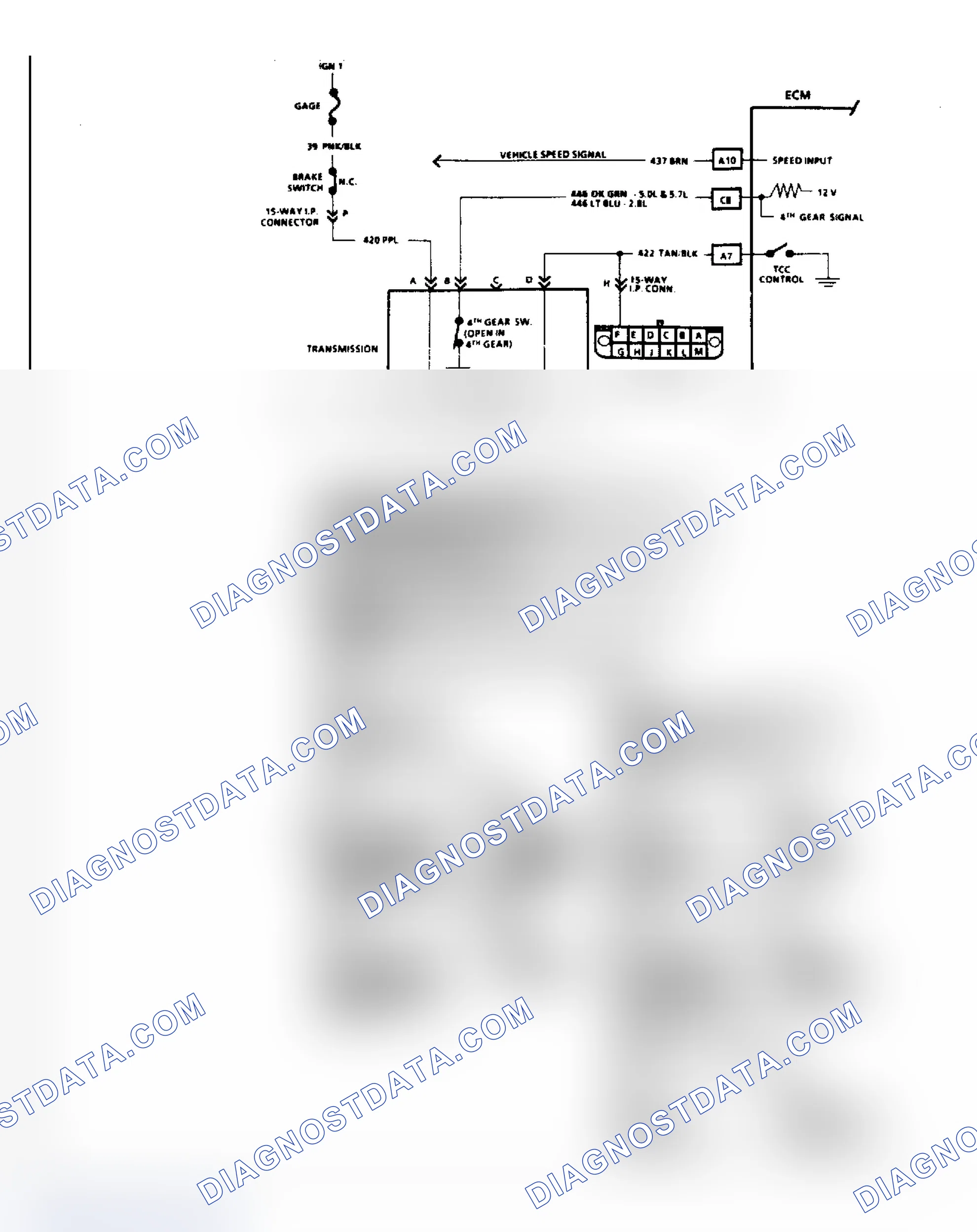 Scheme 284: Torque Converter Clutch (5.0L/5.7L "F" Body)