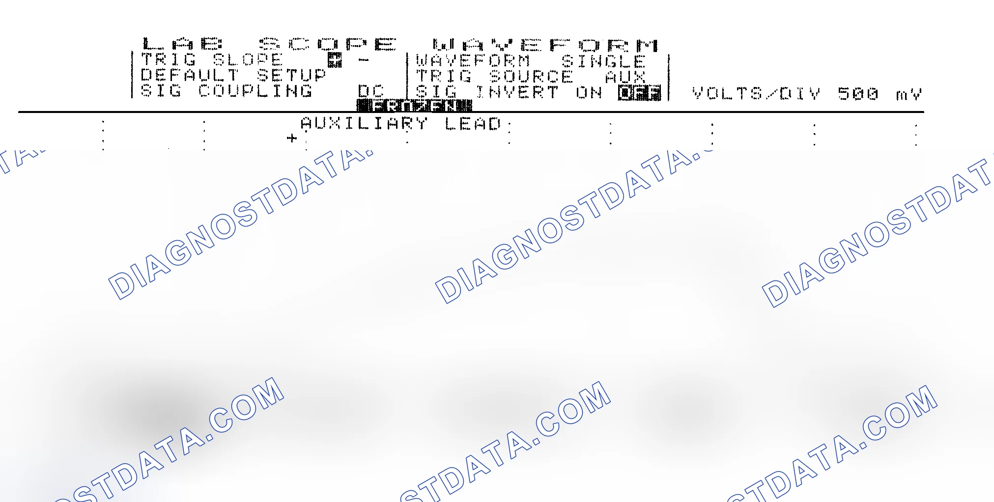 Scheme 14: Single Injector w/Excessive Current Flow - Current Pattern