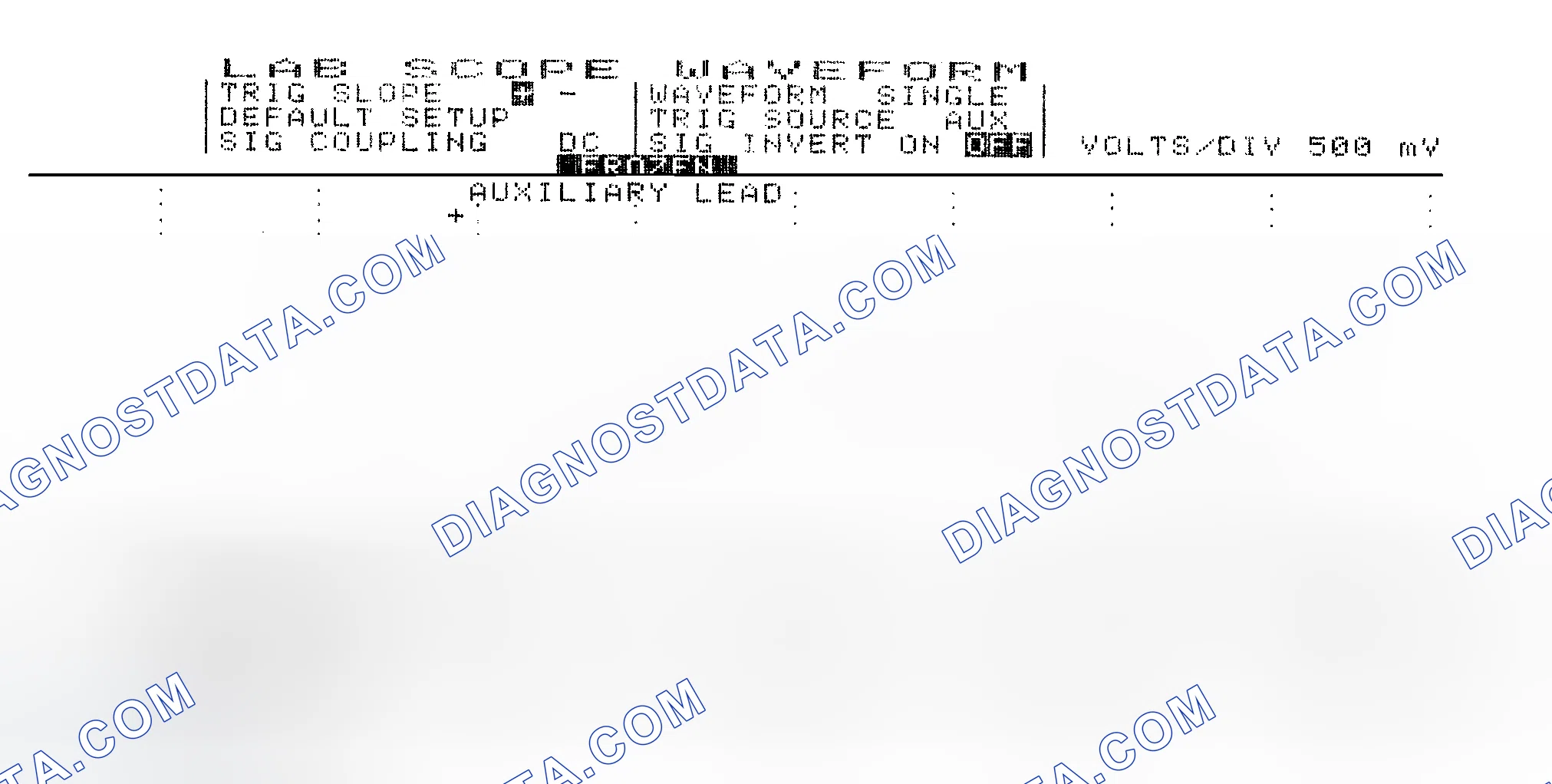 Scheme 14: Single Injector w/Excessive Current Flow - Current Pattern