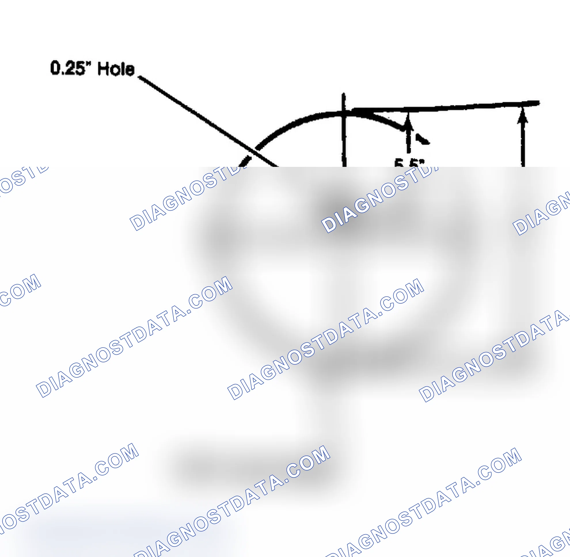 Scheme 37: Air Cleaner Cover Dimensions Fabricate cover to allow observation of metering pins.