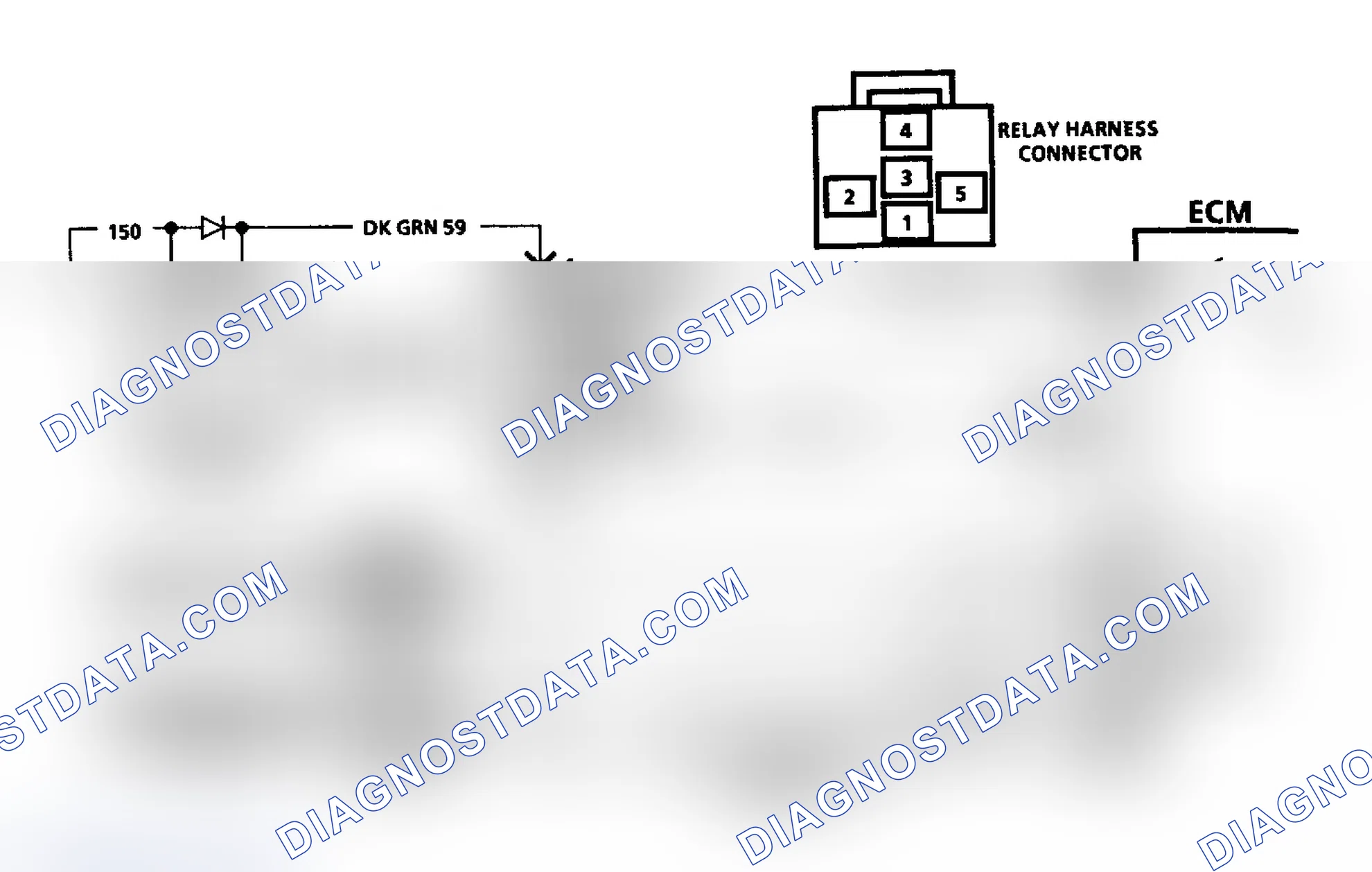 Scheme 276: Chart C10 Schematic, A/C Clutch Control (2.5L N Body)