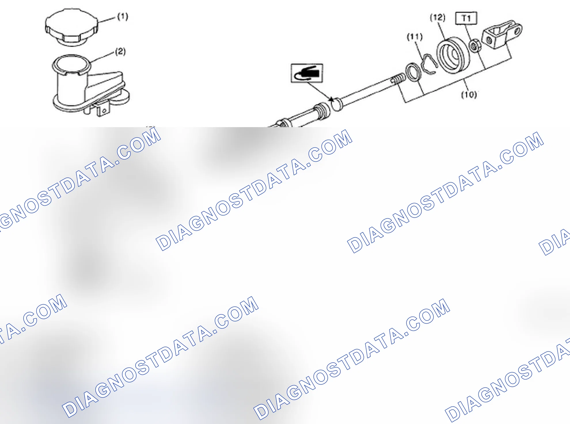 Scheme 14: MASTER CYLINDER