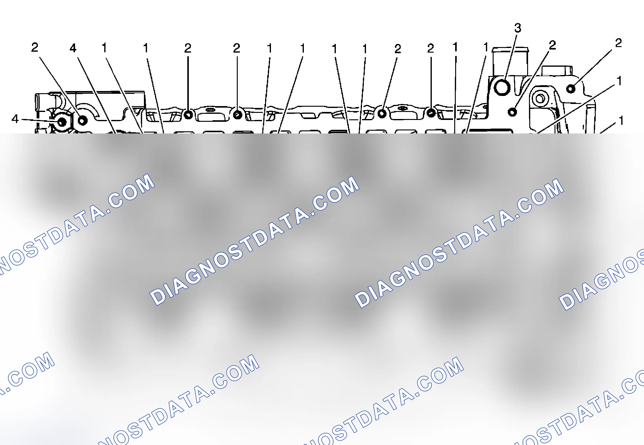 Scheme 42: Cylinder Head - Top View