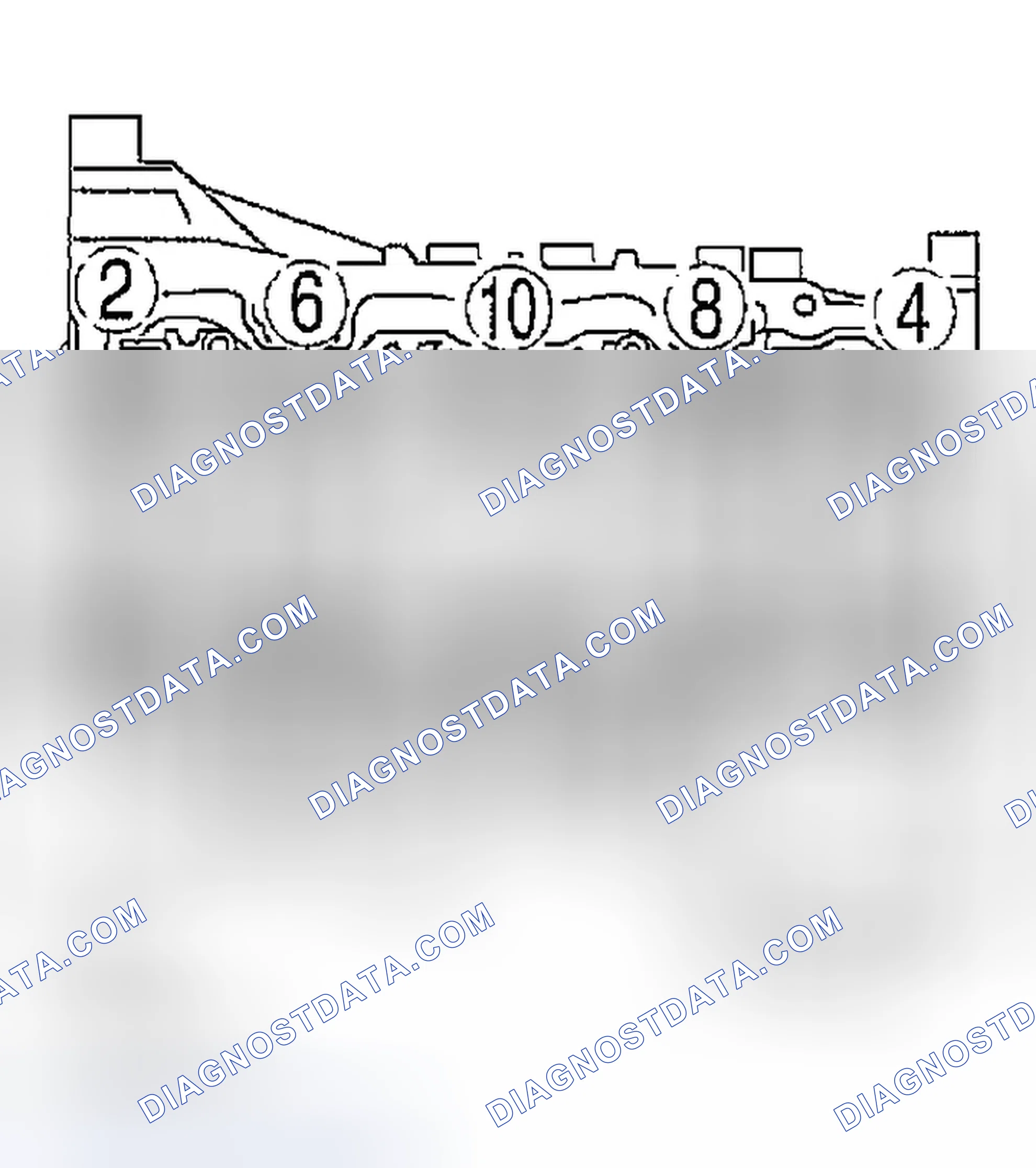 Scheme 61: MAIN BEARING CAP DISASSEMBLY NOTE