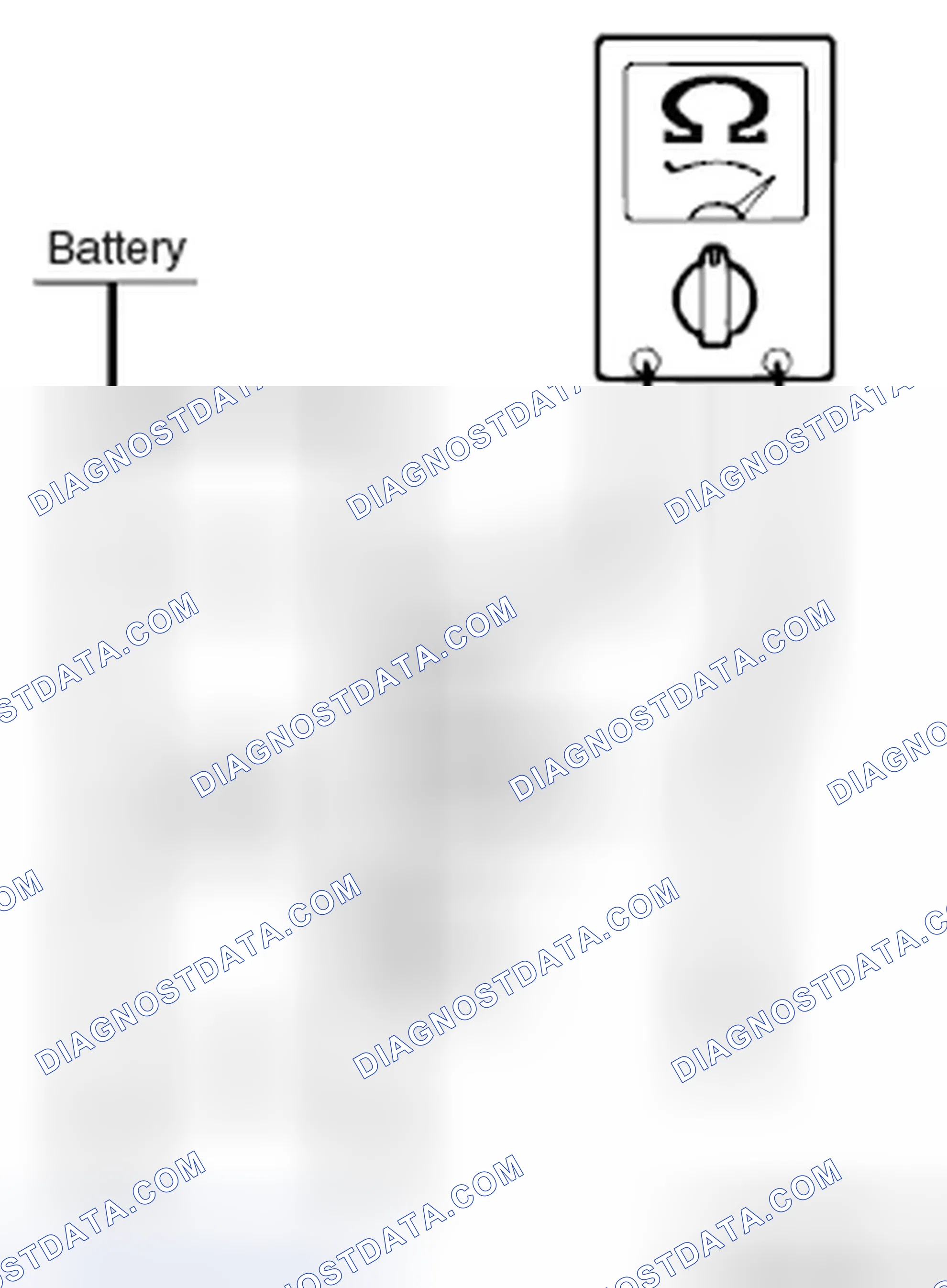 Scheme 139: INSPECTION SERVICE POINTS FOR A BLOWN FUSE