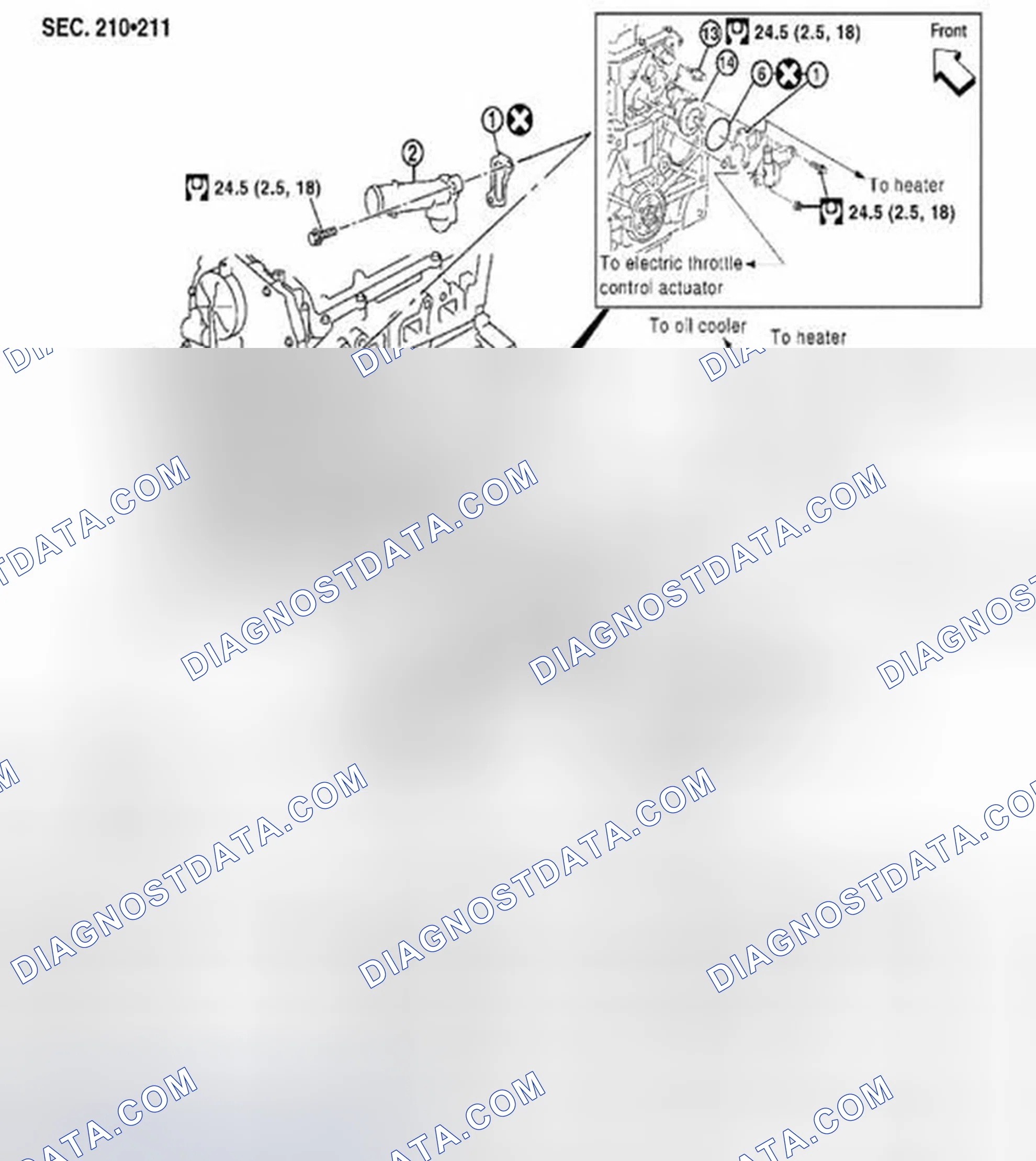 Scheme 9: Water Control Valve: Exploded View