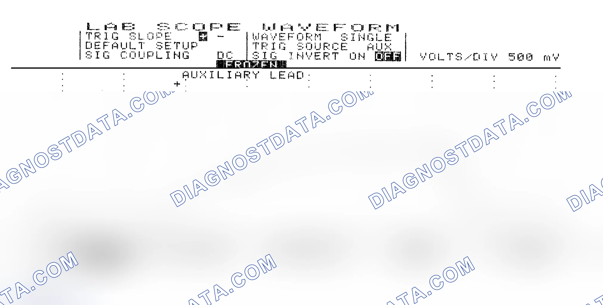 Scheme 14: Single Injector w/Excessive Current Flow - Current Pattern