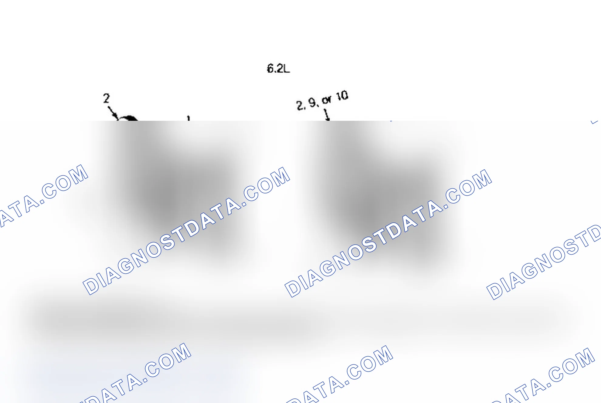Scheme 5: SERPENTINE BELT ROUTING (6.2L DIESEL)