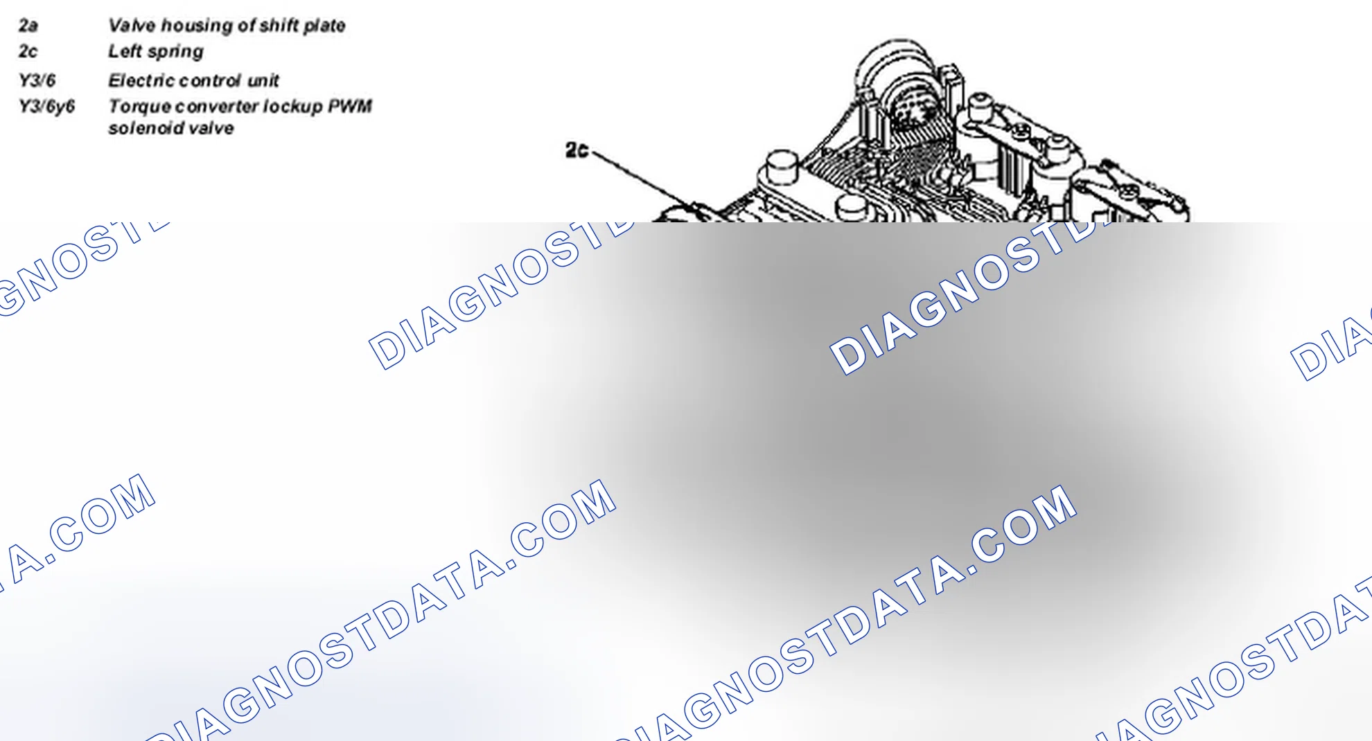 Scheme 290: Identifying Converter Lockup Clutch Components Location