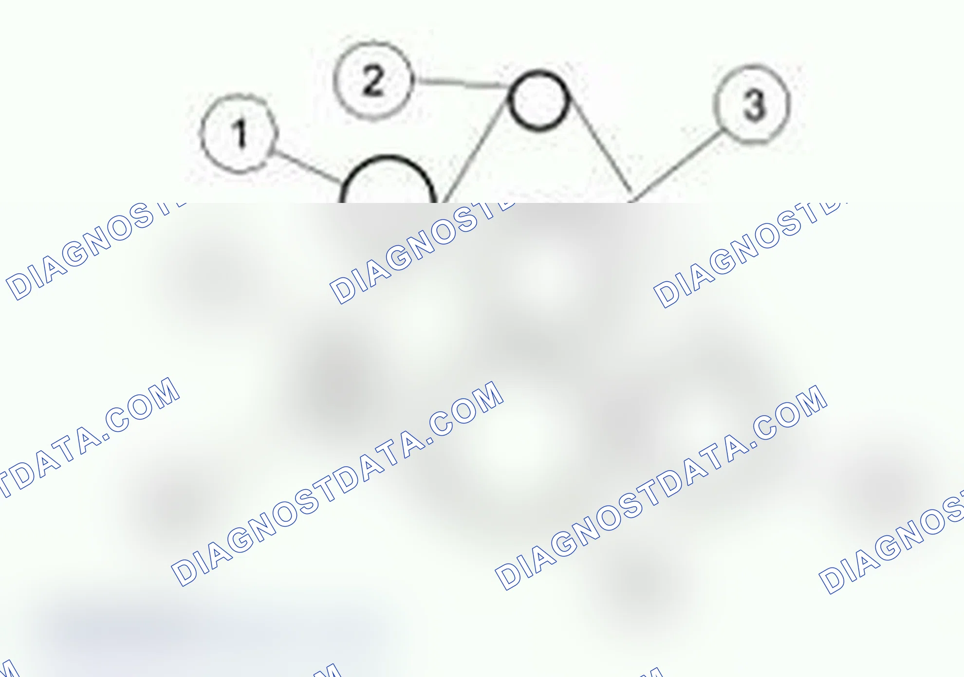 Scheme 2: Accessory Drive Belt Routing - 4.6L, 5.4L, 6.8L Without A/C
