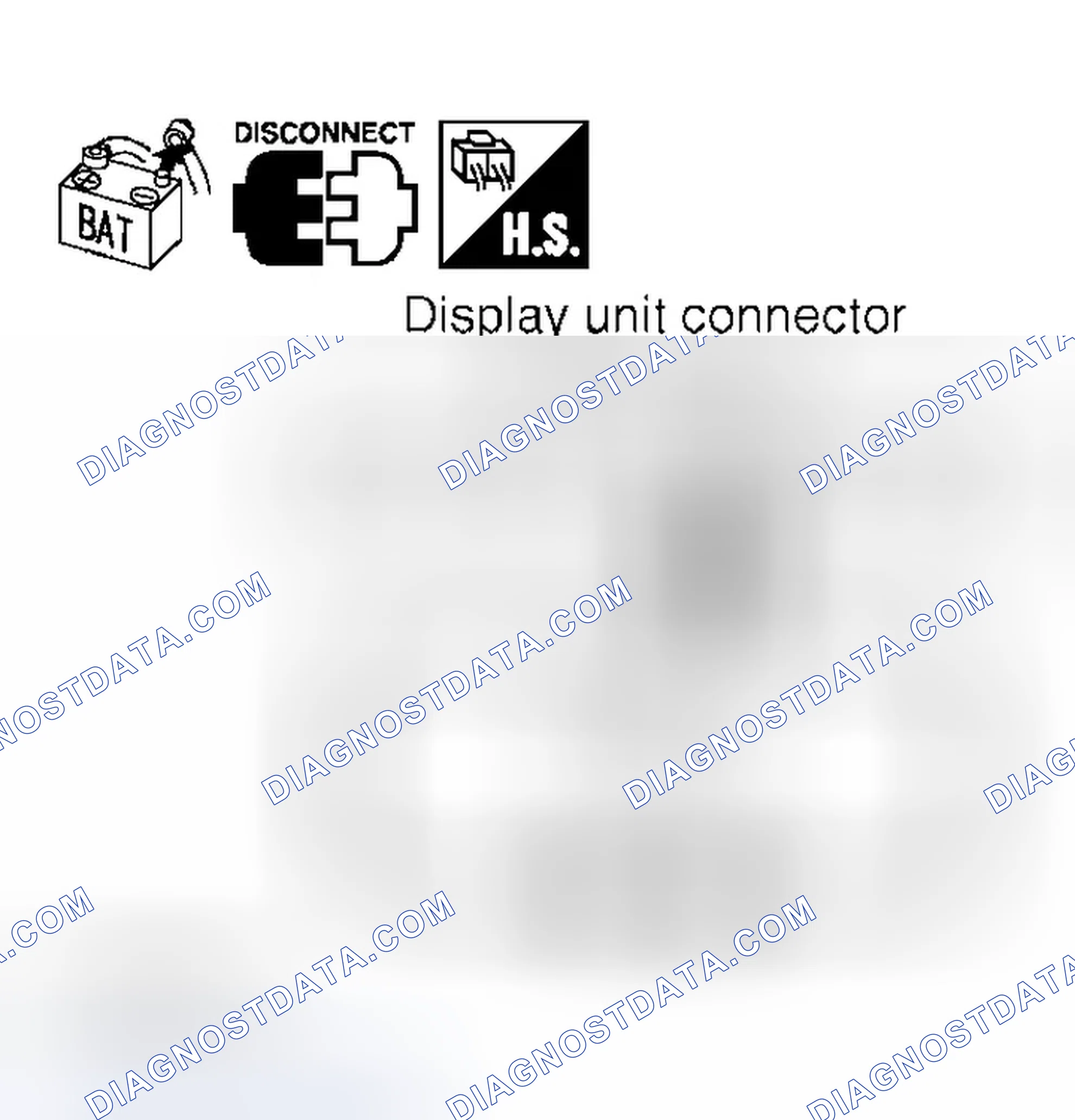 Scheme 433: Display Unit Circuit Check