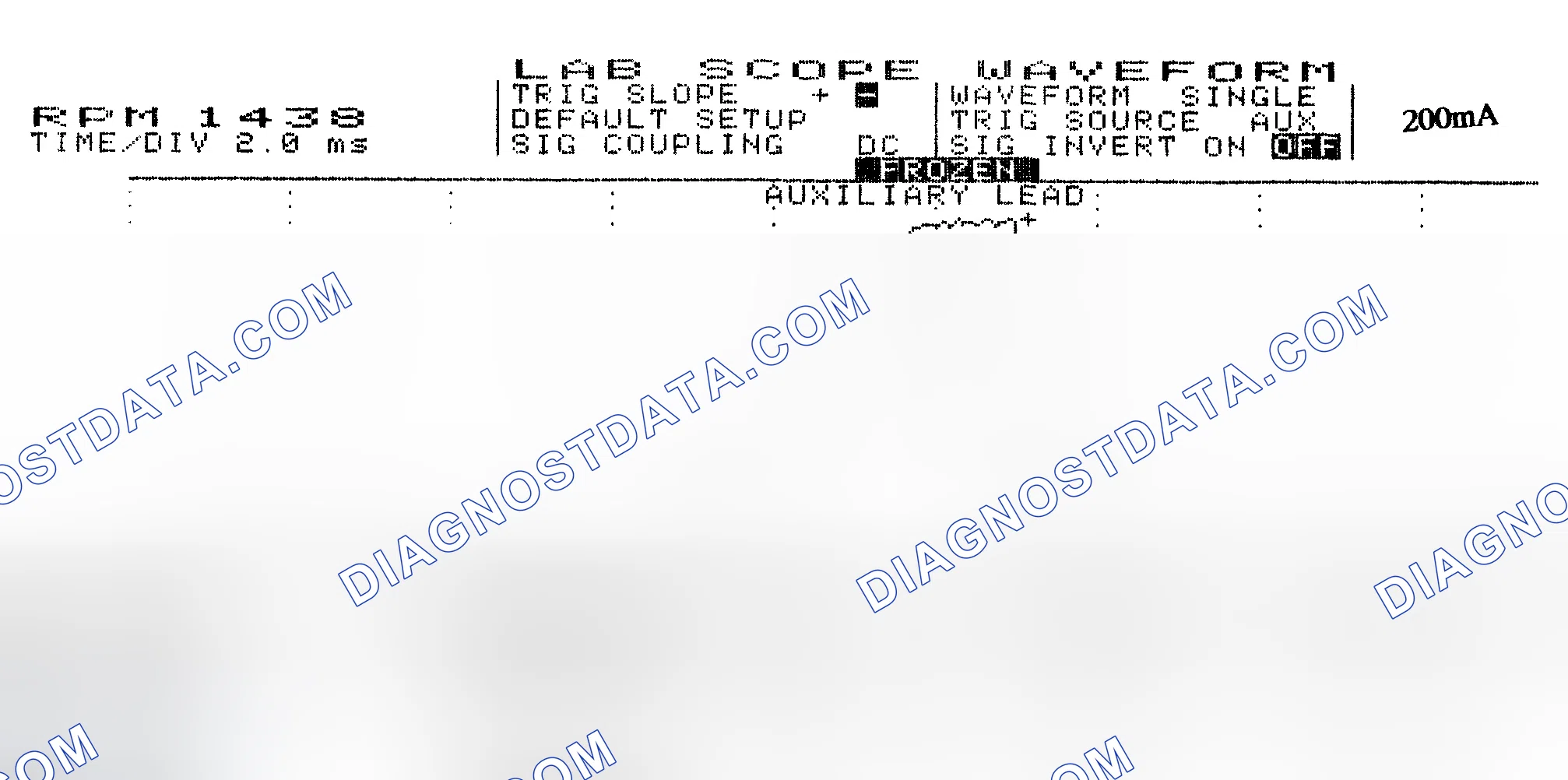 Scheme 15: Single Injector w/Normal Current Flow - Current Pattern