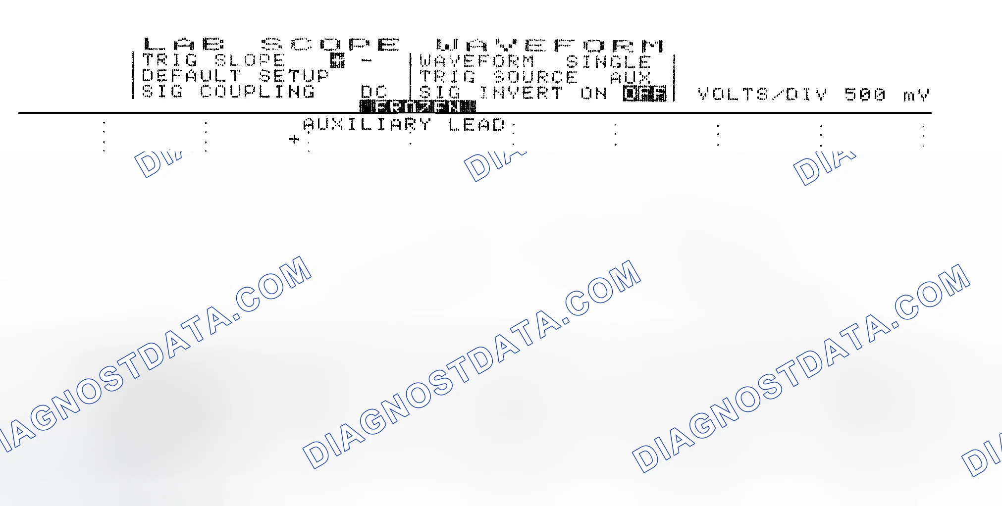 Scheme 14: Single Injector w/Excessive Current Flow - Current Pattern