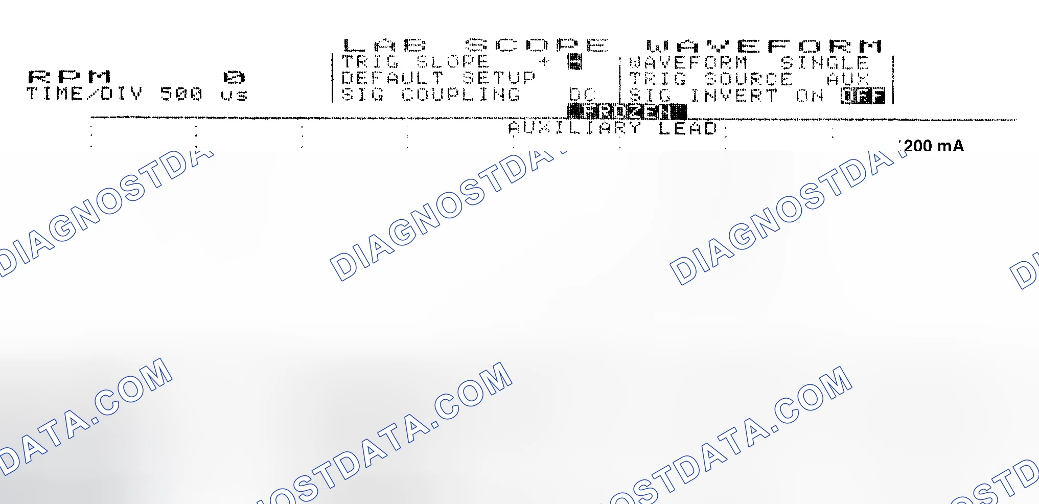 Scheme 17: Single Injector w/Normal Current Flow - Current Pattern