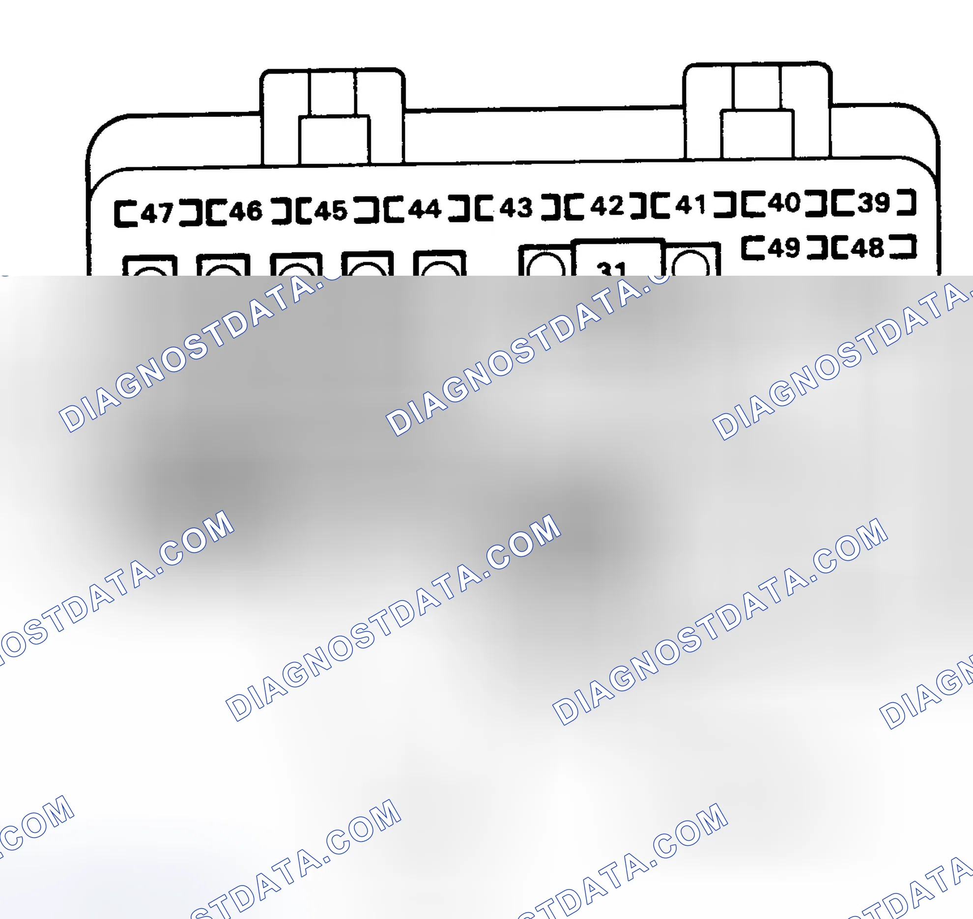 Scheme 1: UNDERHOOD FUSE & RELAY PANEL IDENTIFICATION
