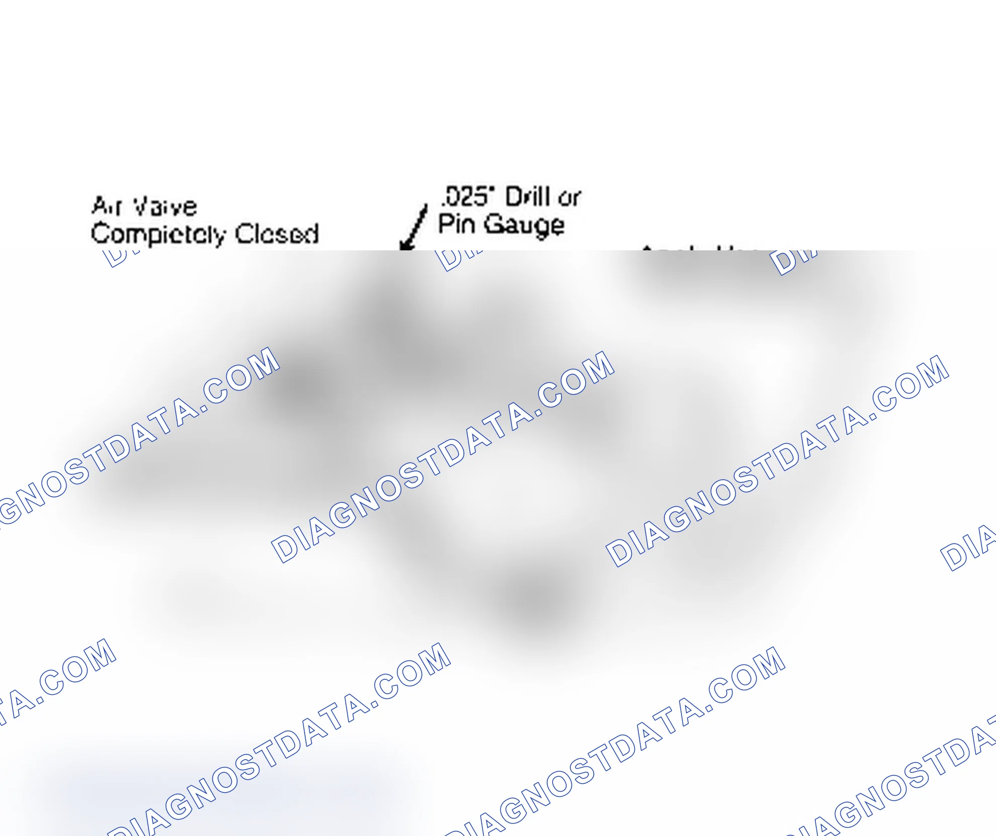 Scheme 12: Air Valve Rod Adjustment (Front)
