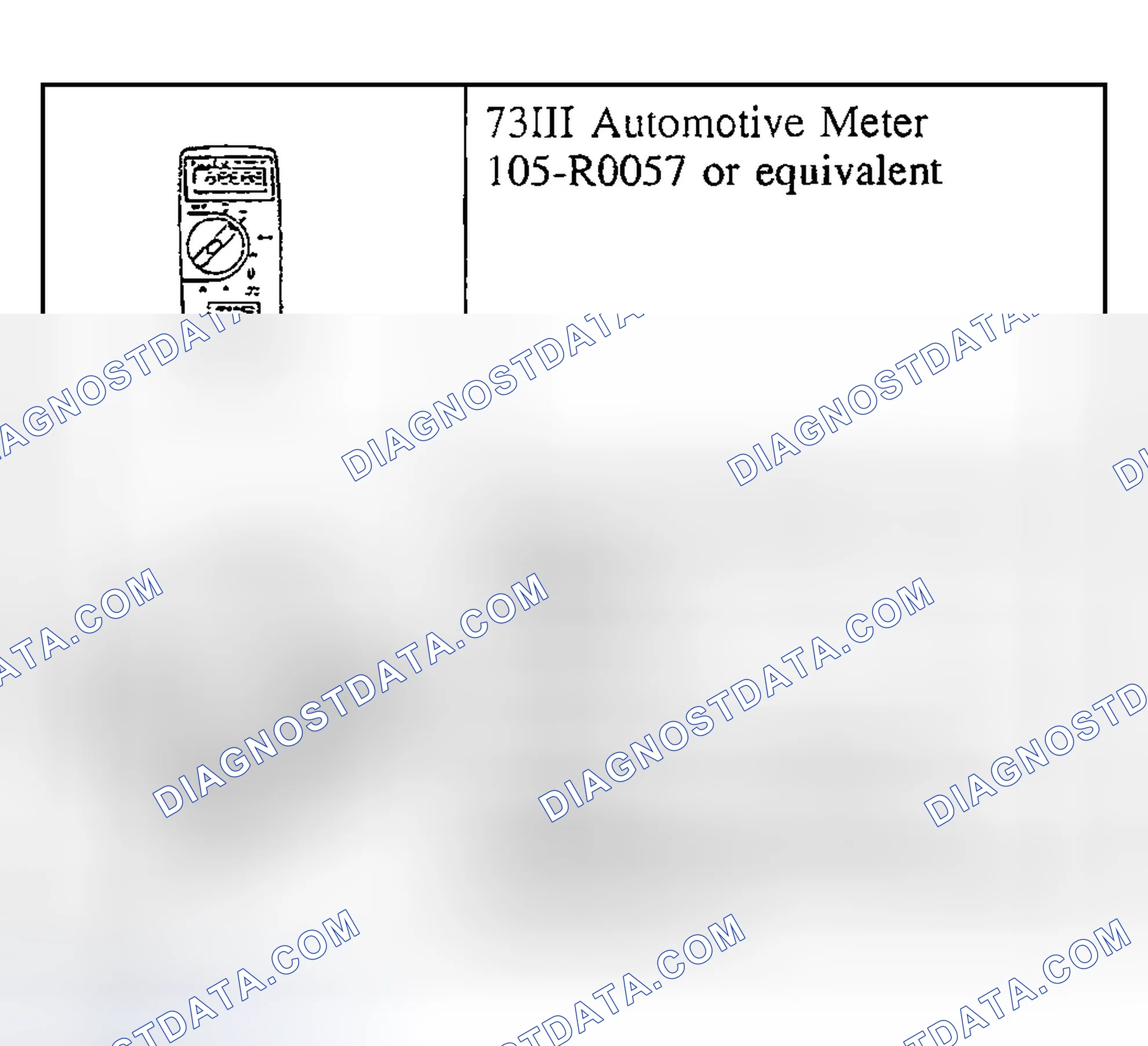 Scheme 105: Special Tool(s)