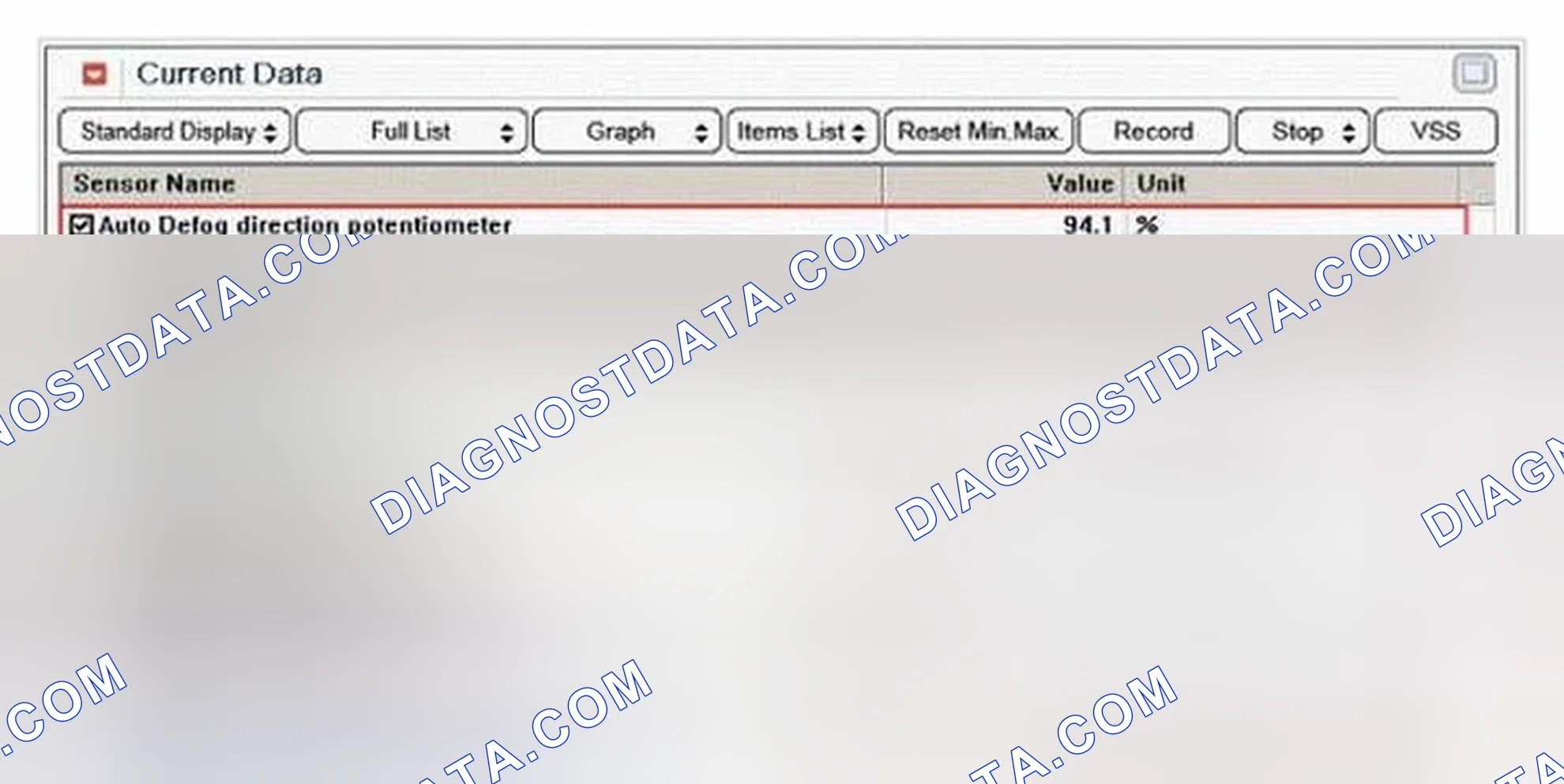 Scheme 112: Monitor Scantool data