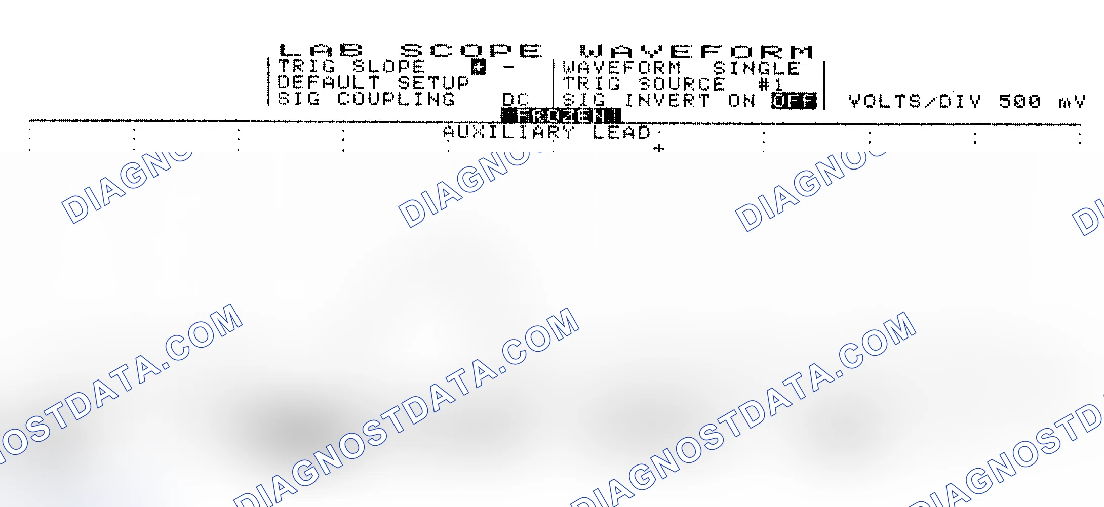 Scheme 10: Single Injector w/Excessive Current Flow - Current Pattern