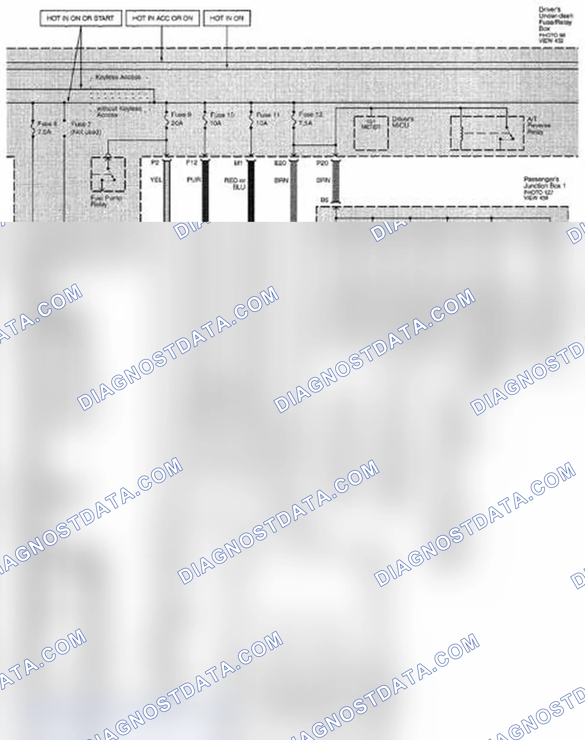 Scheme 64: Power Distribution Circuit Diagram (Page 10-12)