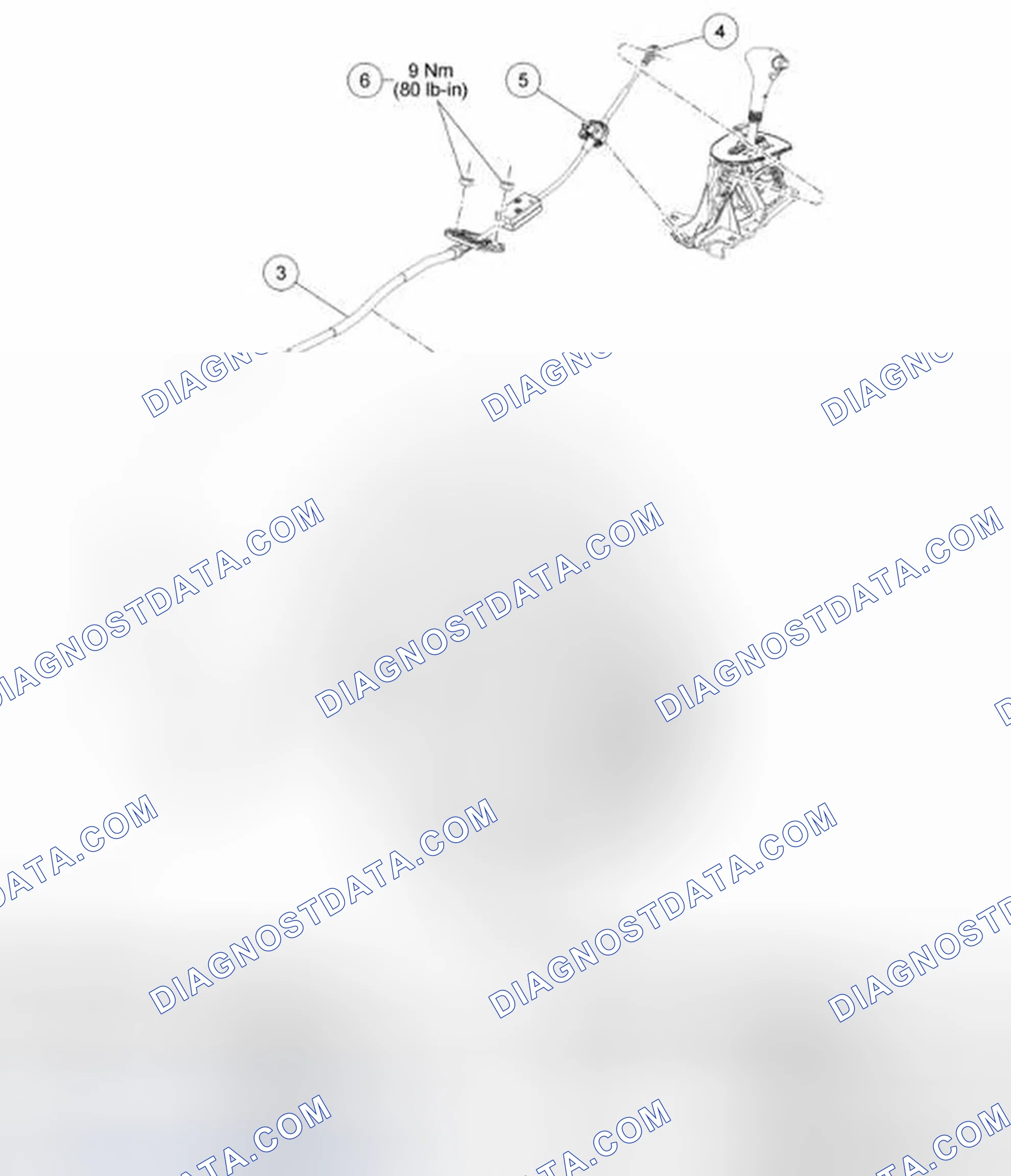 Scheme 509: Selector Lever Cable