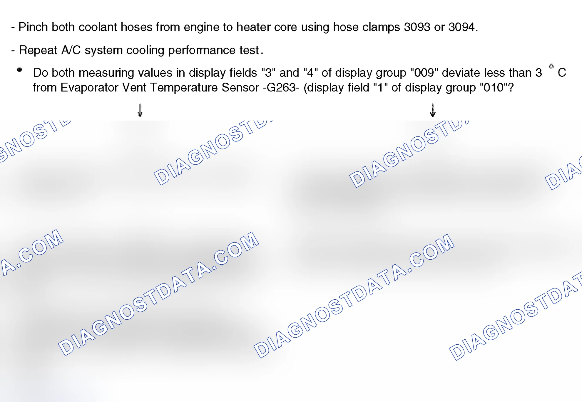 Scheme 86: Identifying malfunctions at temperature increase behind condenser